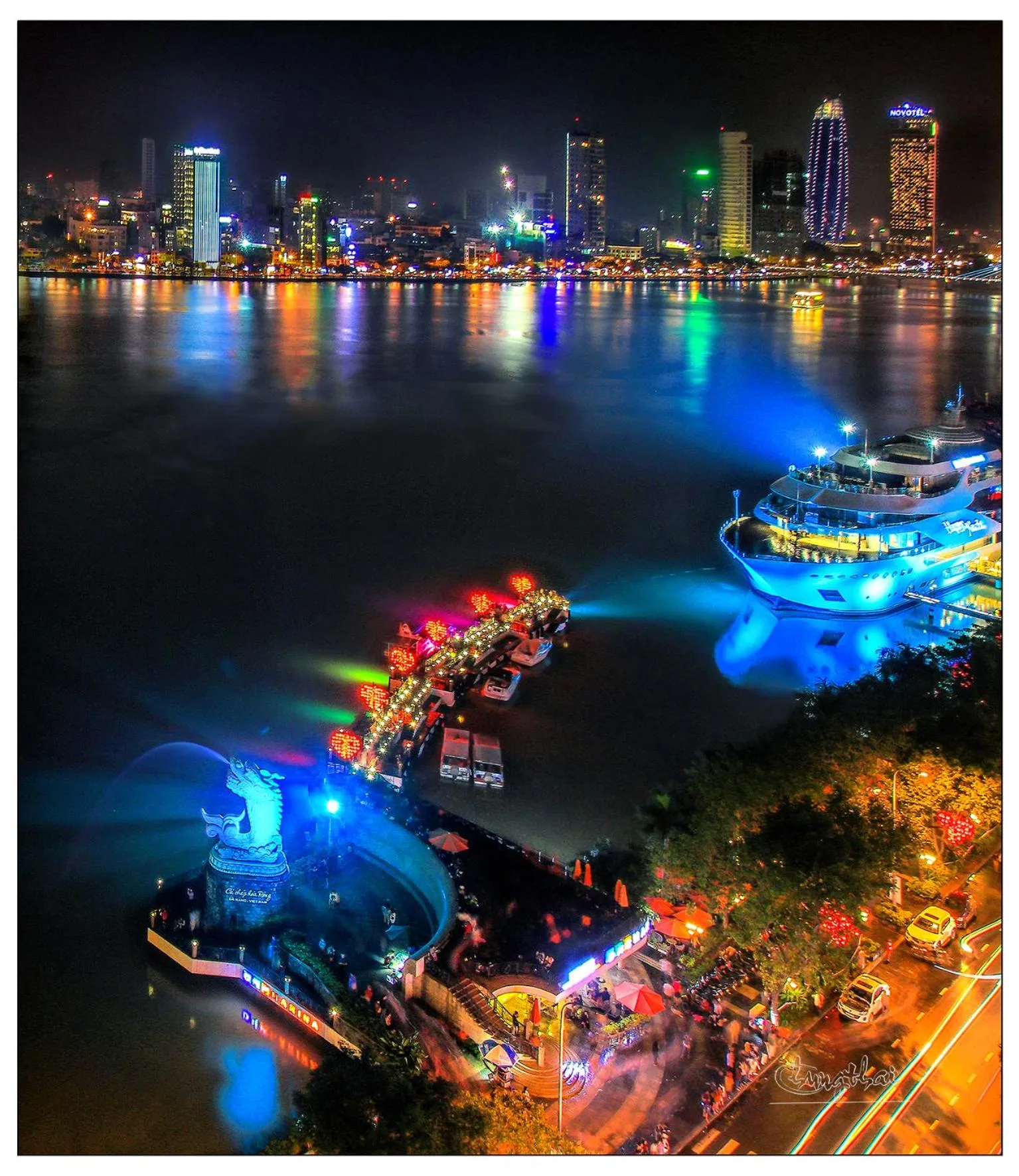 Bird's eye view in Cong Thuong Hotel