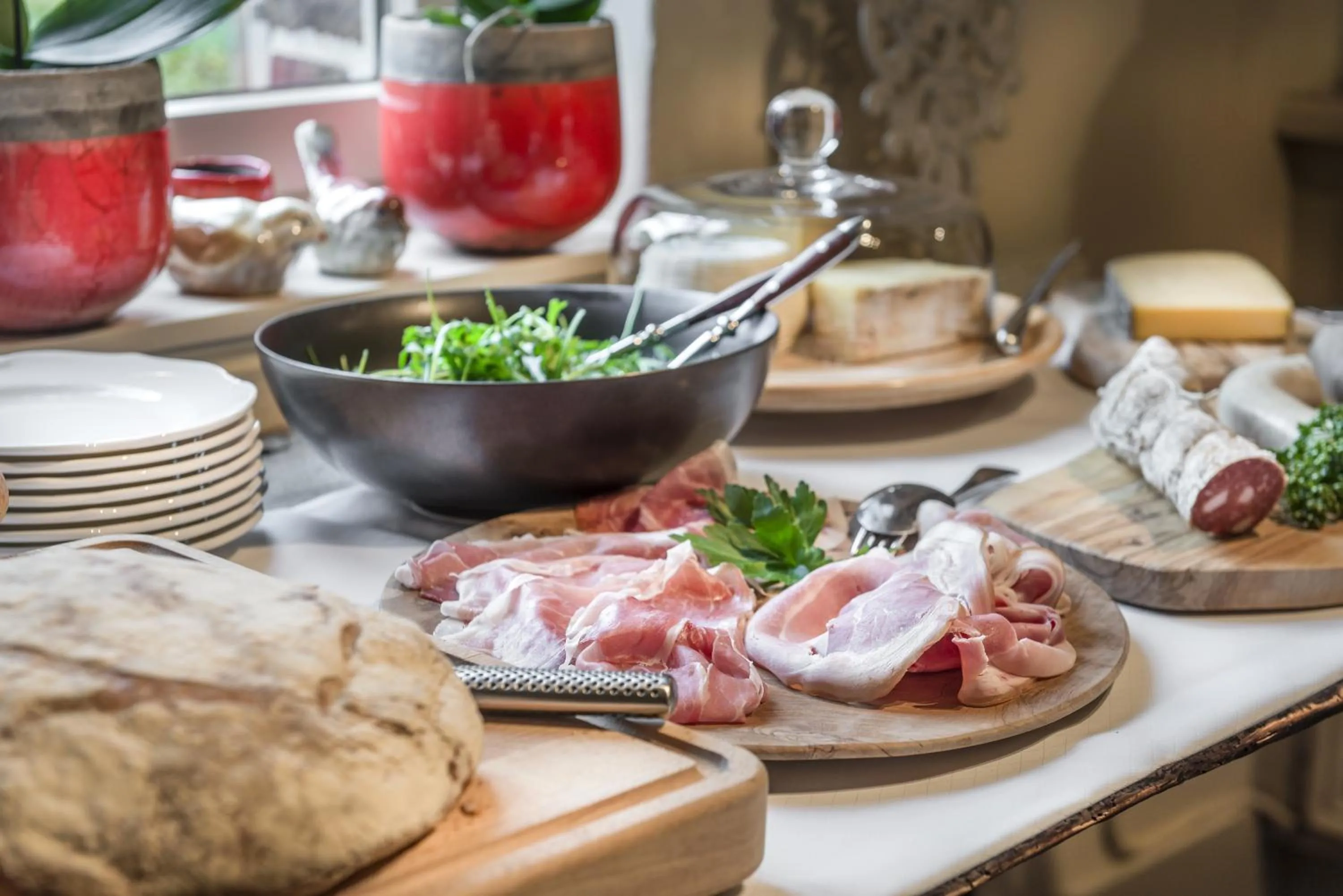 Buffet breakfast in B&B Hof te Spieringen