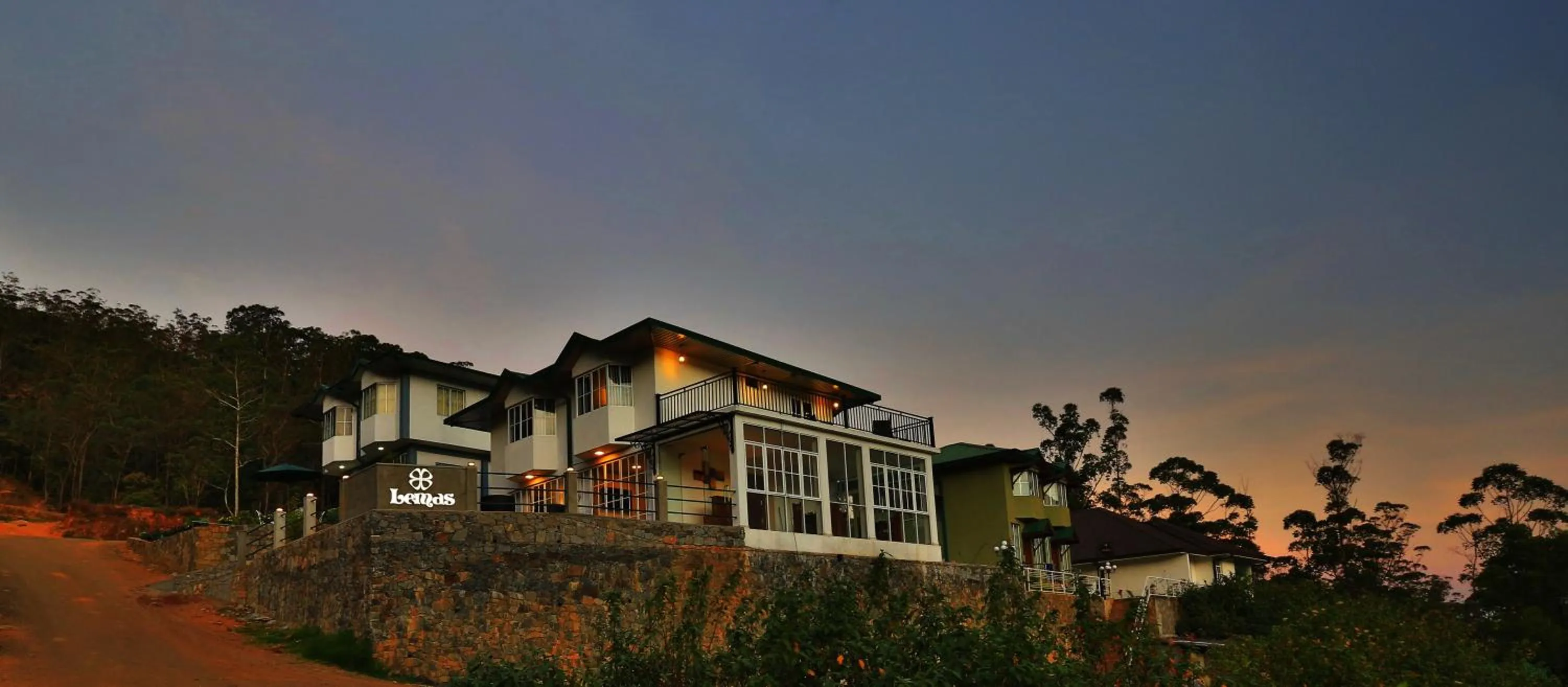 Bird's eye view in Lemas Holiday Bungalow