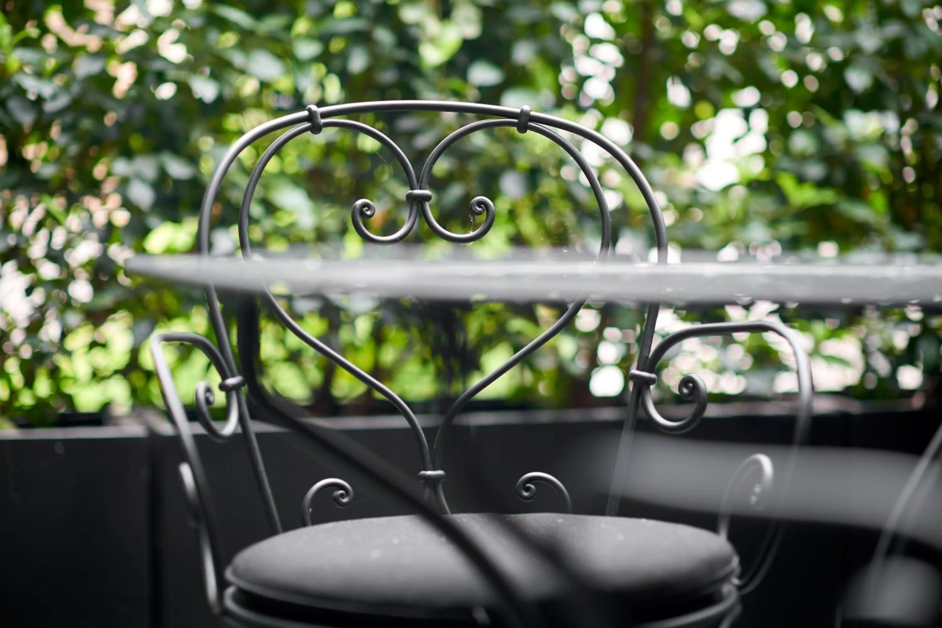 Balcony/Terrace in Hotel Odette en Ville