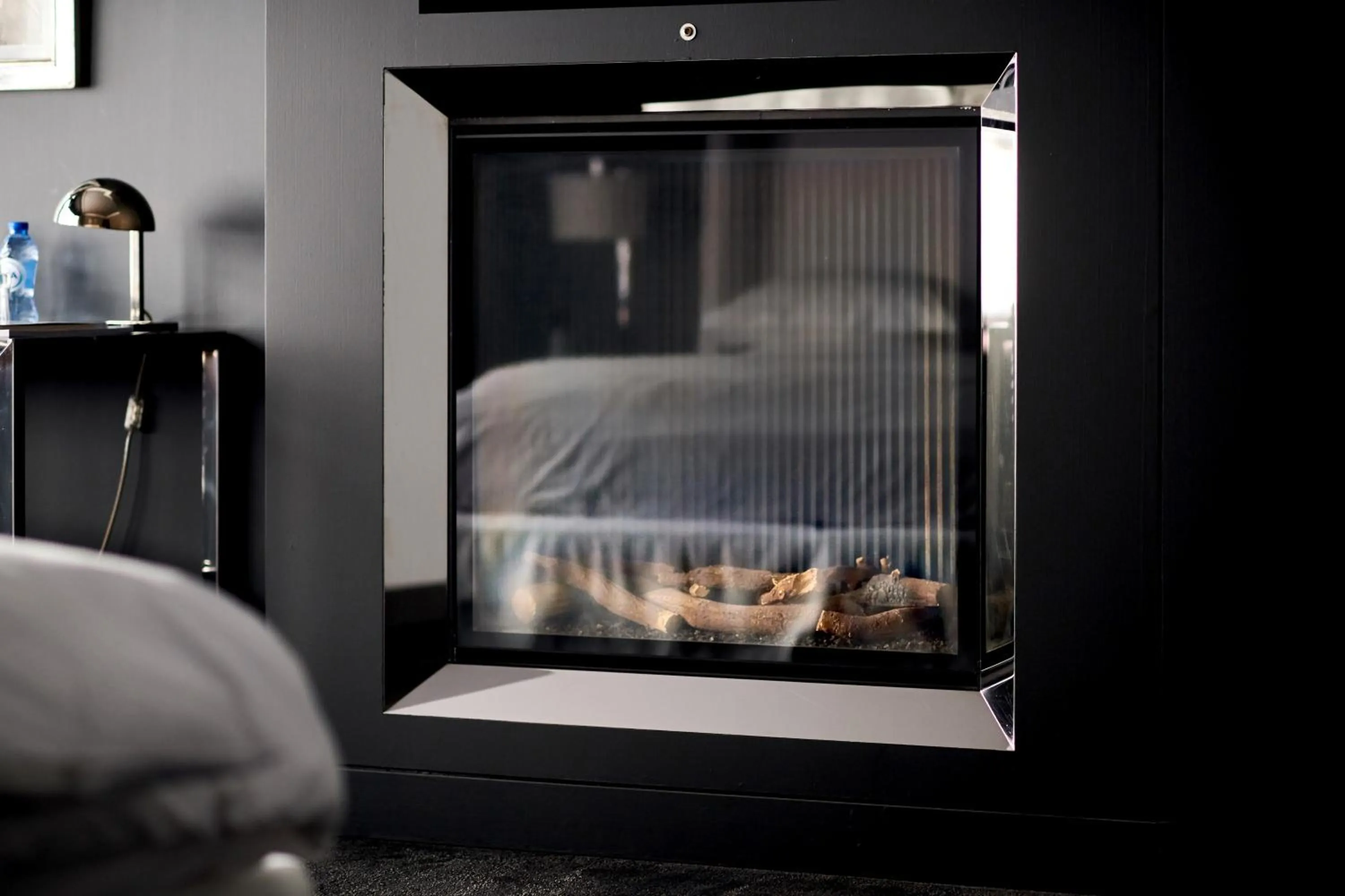 Decorative detail, Bed in Hotel Odette en Ville