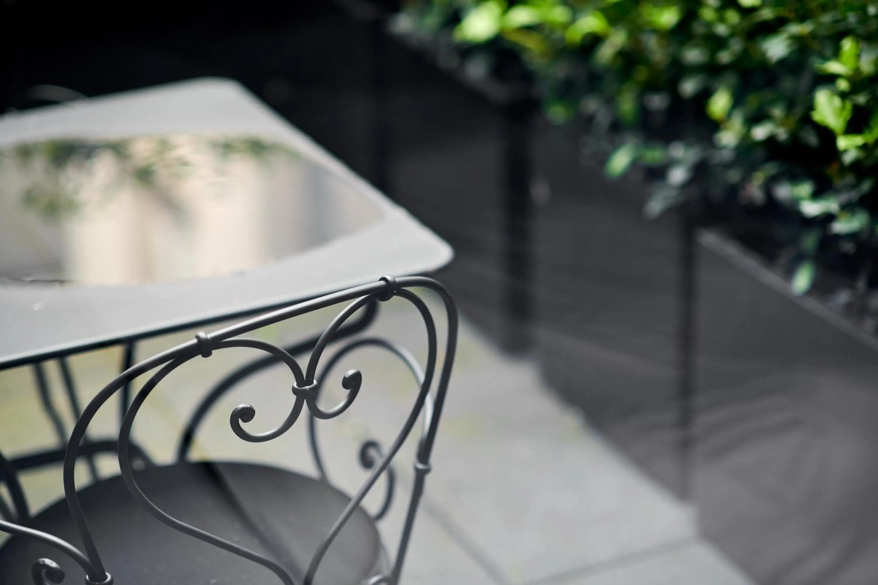 Balcony/Terrace in Hotel Odette en Ville