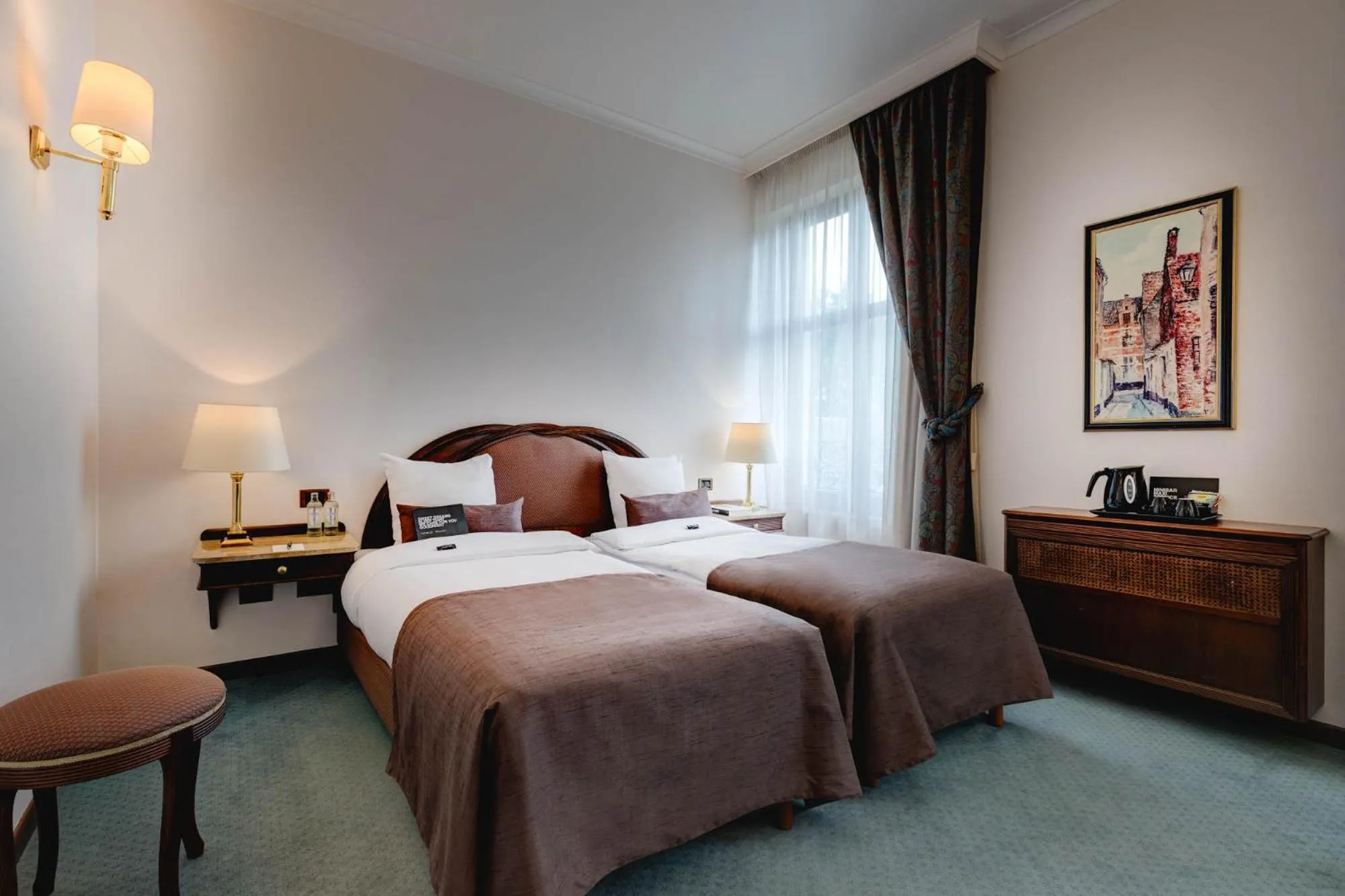 Bed in Hotel Kasteel Solhof