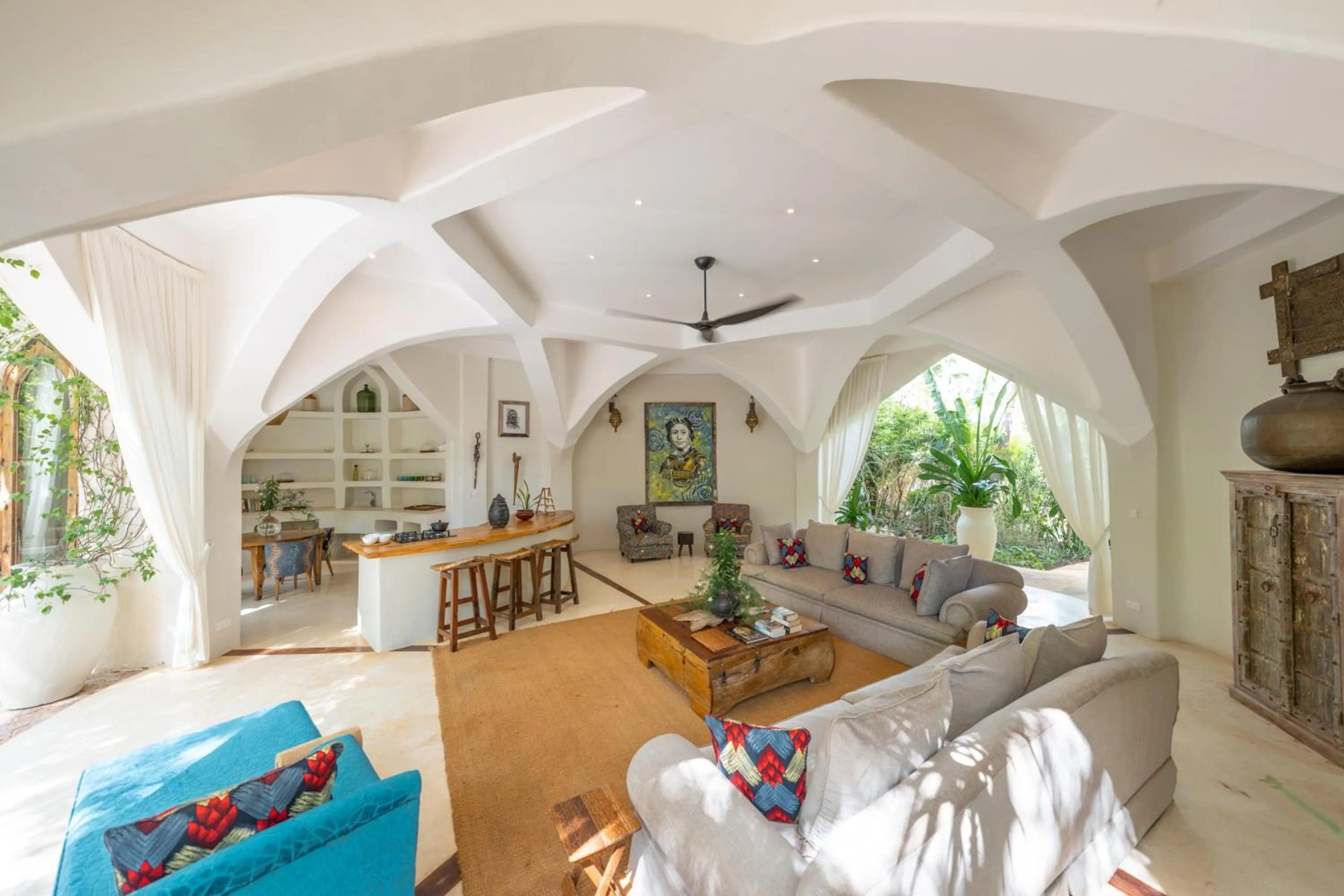 Living room in Xanadu Luxury Villas & Retreat Zanzibar