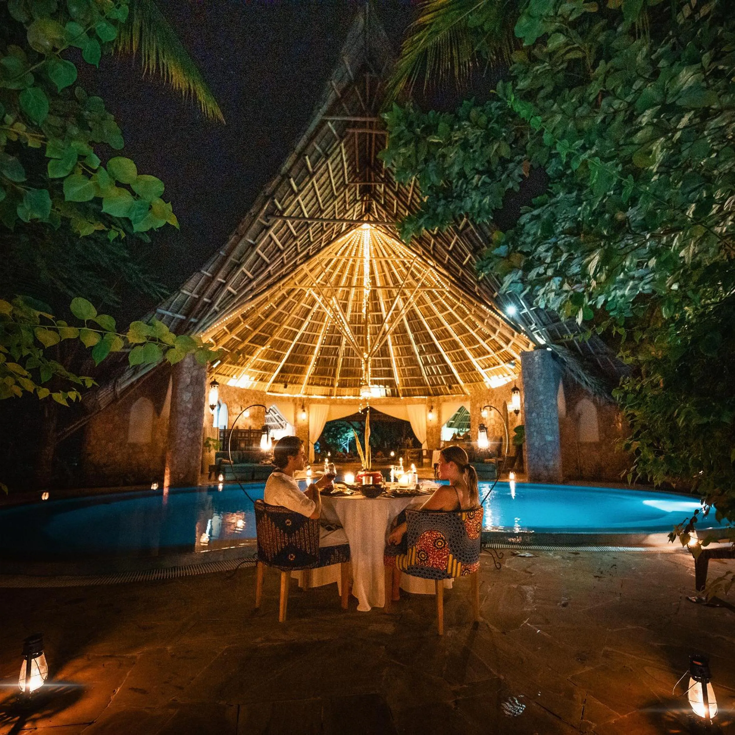 Restaurant/places to eat in Xanadu Luxury Villas & Retreat Zanzibar