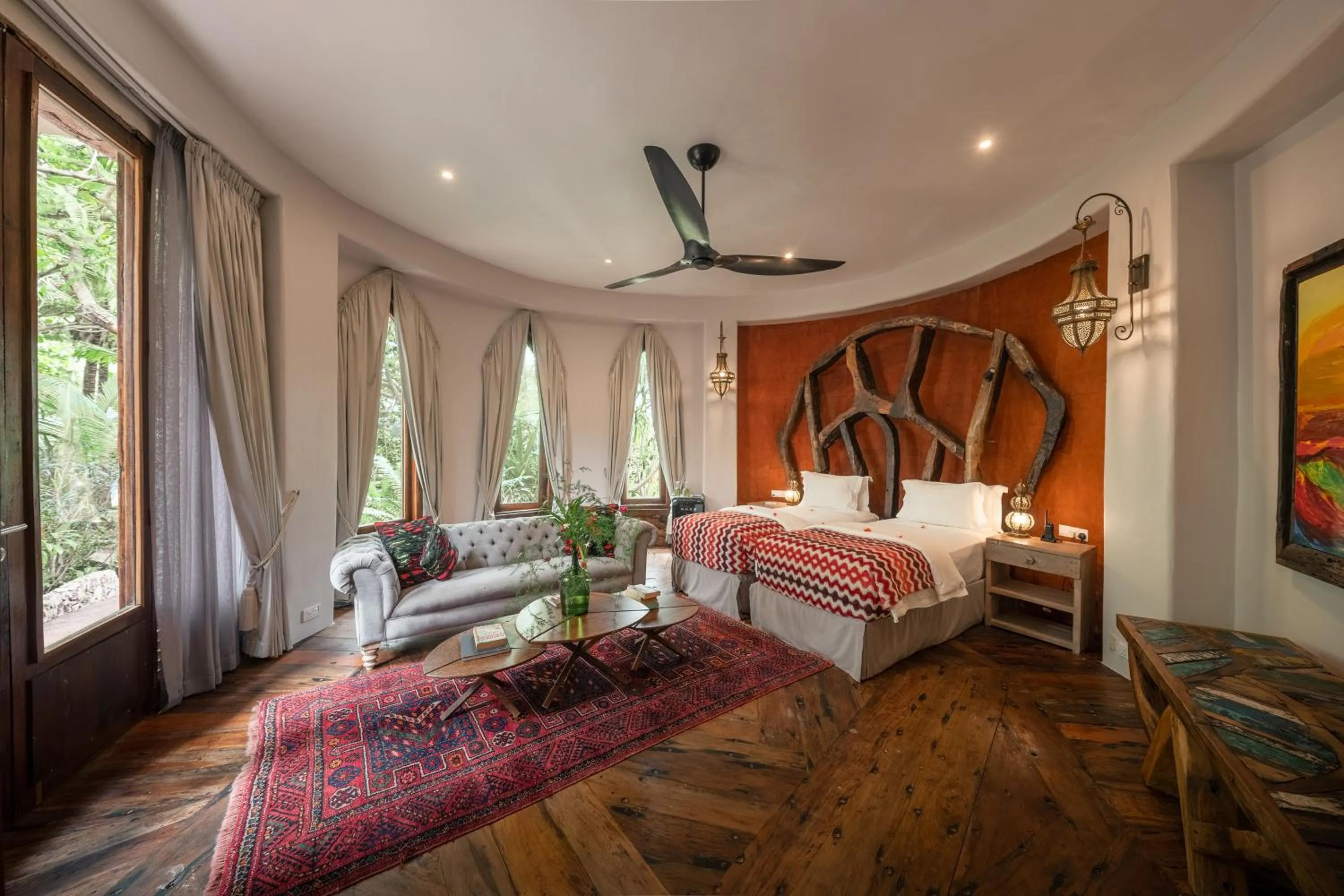 Bedroom, Bed in Xanadu Luxury Villas & Retreat Zanzibar