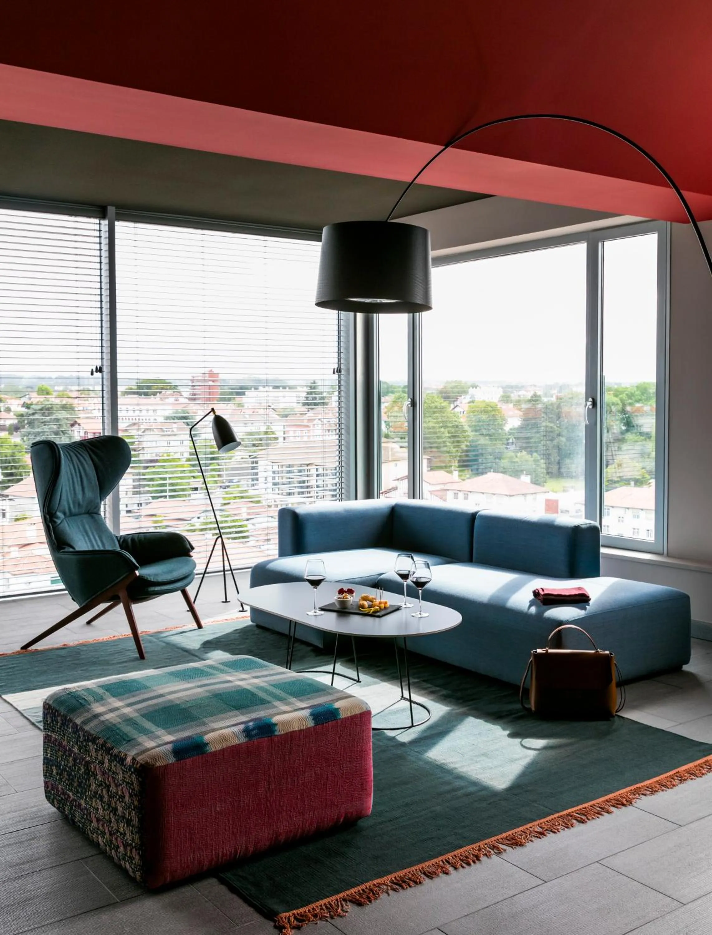 Living room in OKKO Hotels Bayonne Centre