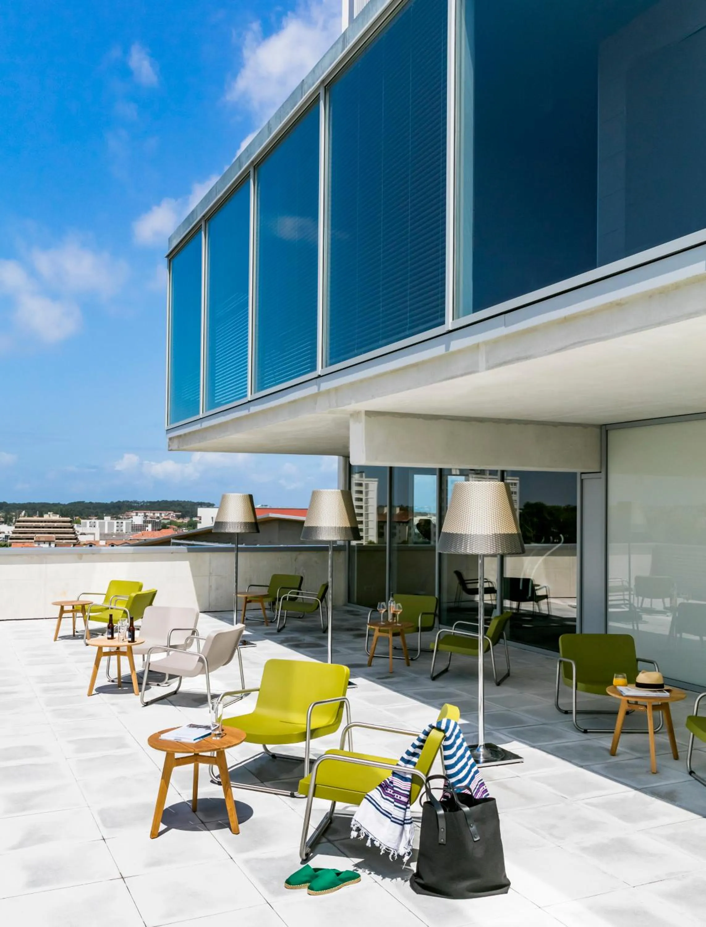 Balcony/Terrace in OKKO Hotels Bayonne Centre