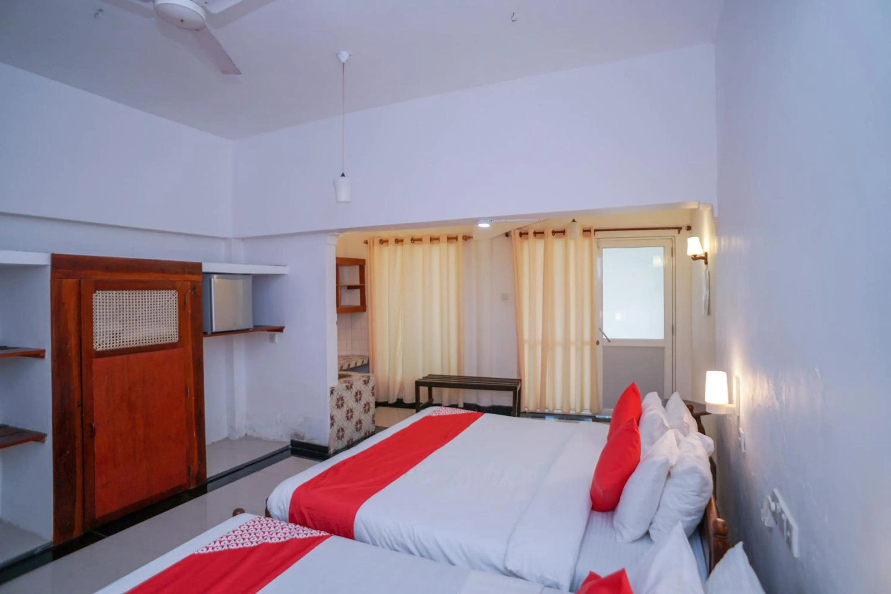 Bedroom, Bed in Sea view Beach Resort