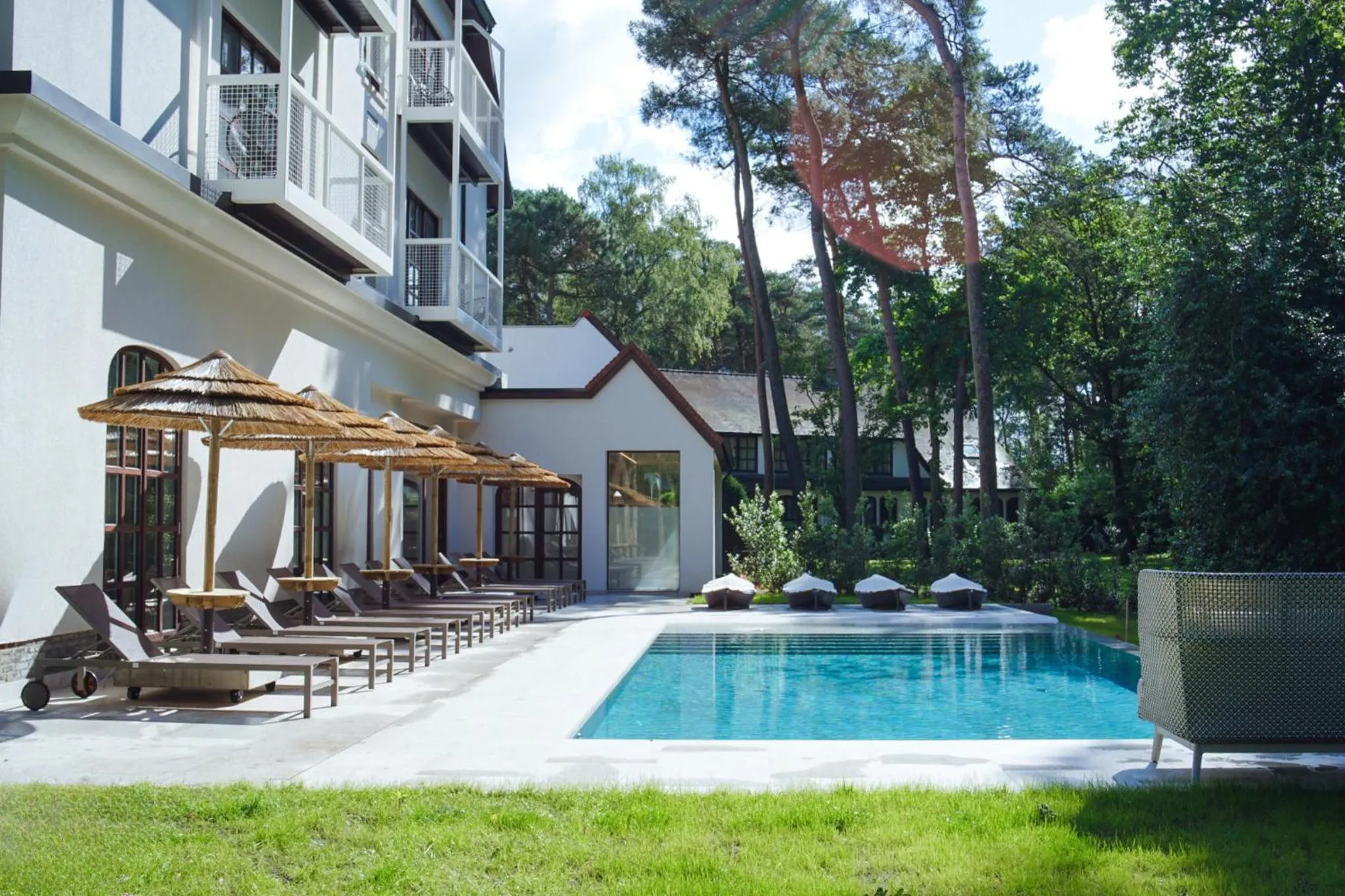 Swimming pool in Corsendonk Hooge Heyde