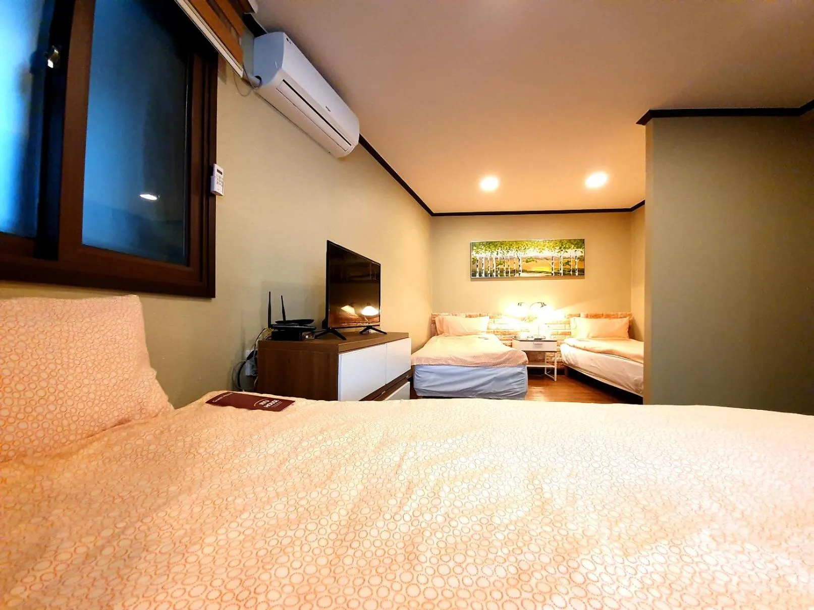 Bed in Forêt Guest House Gangnam