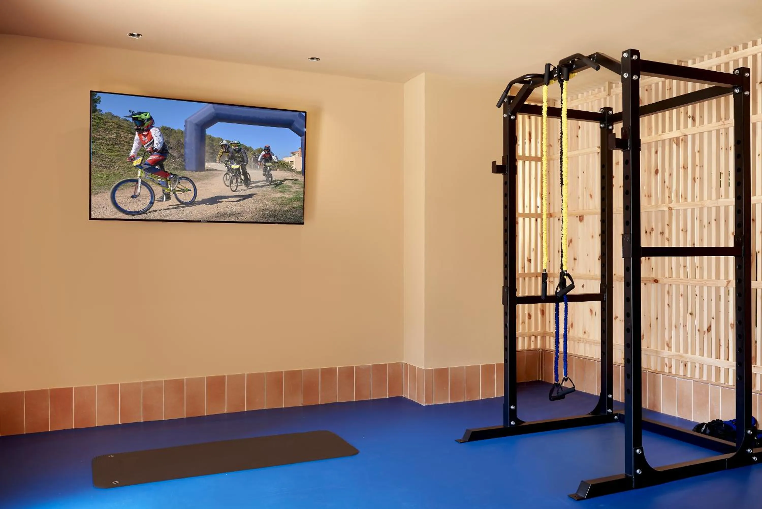 Fitness centre/facilities in tent Lloret de Mar