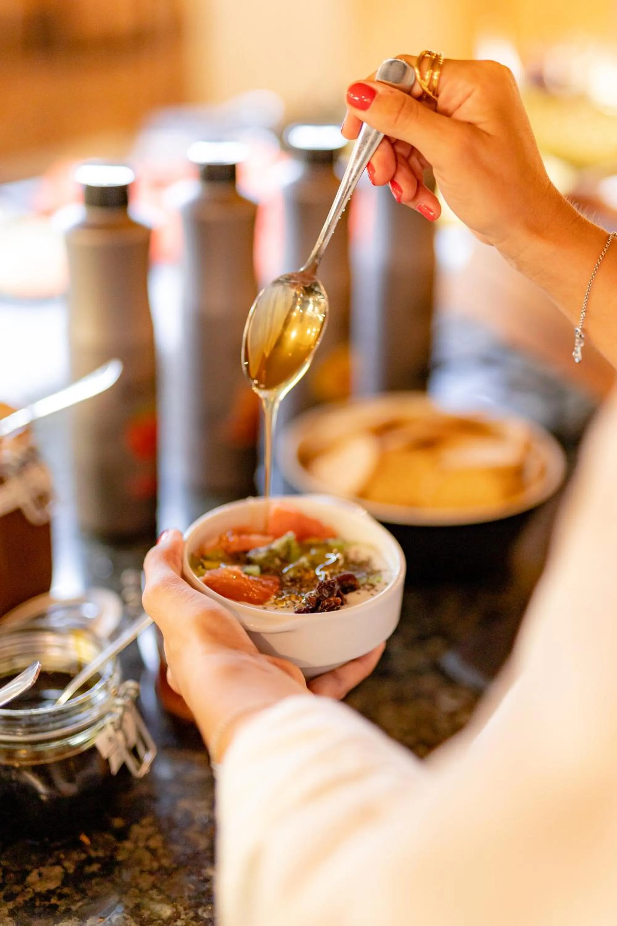 Breakfast in tent Lloret de Mar