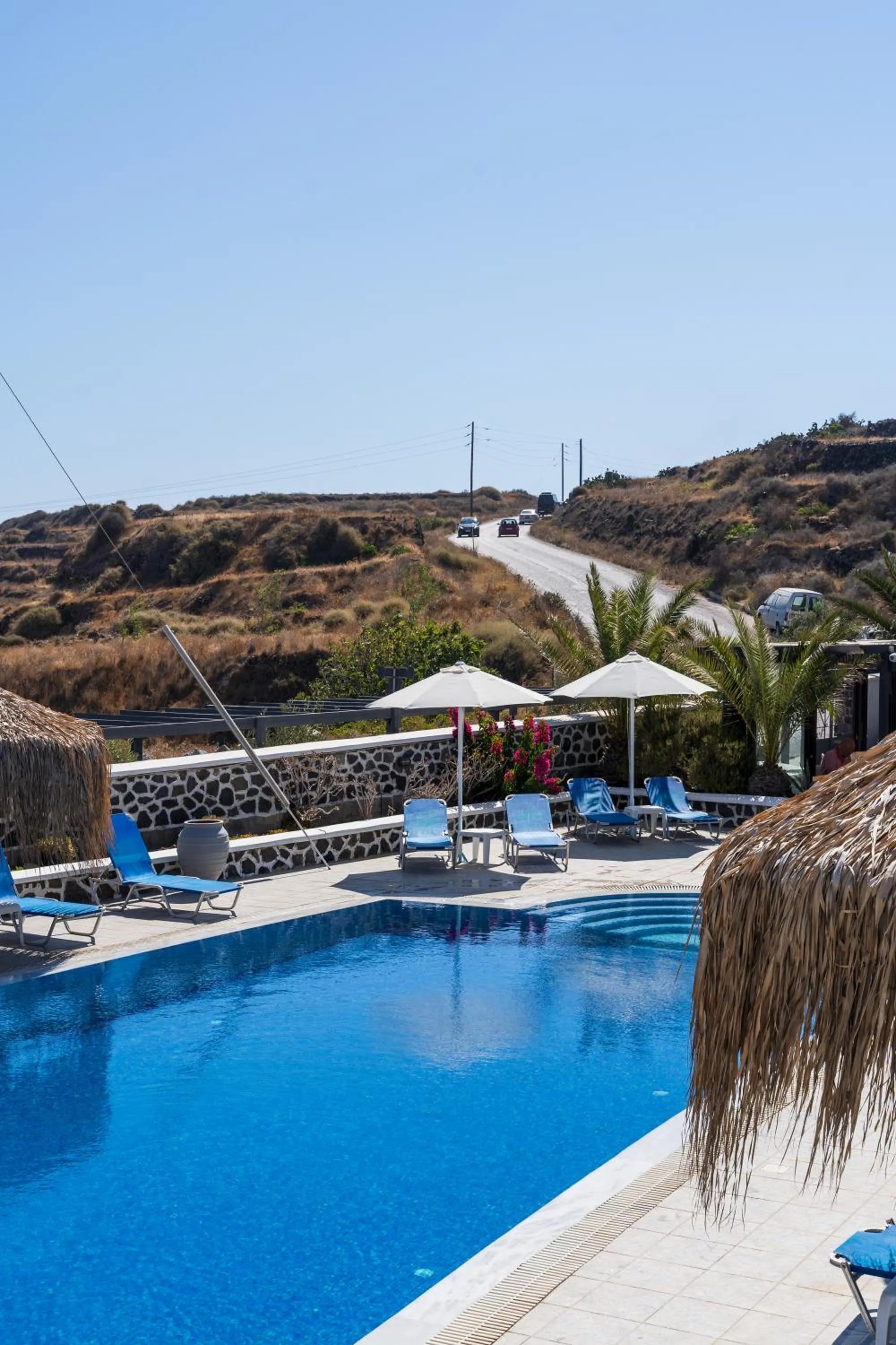 Swimming pool in Soulis Hotel