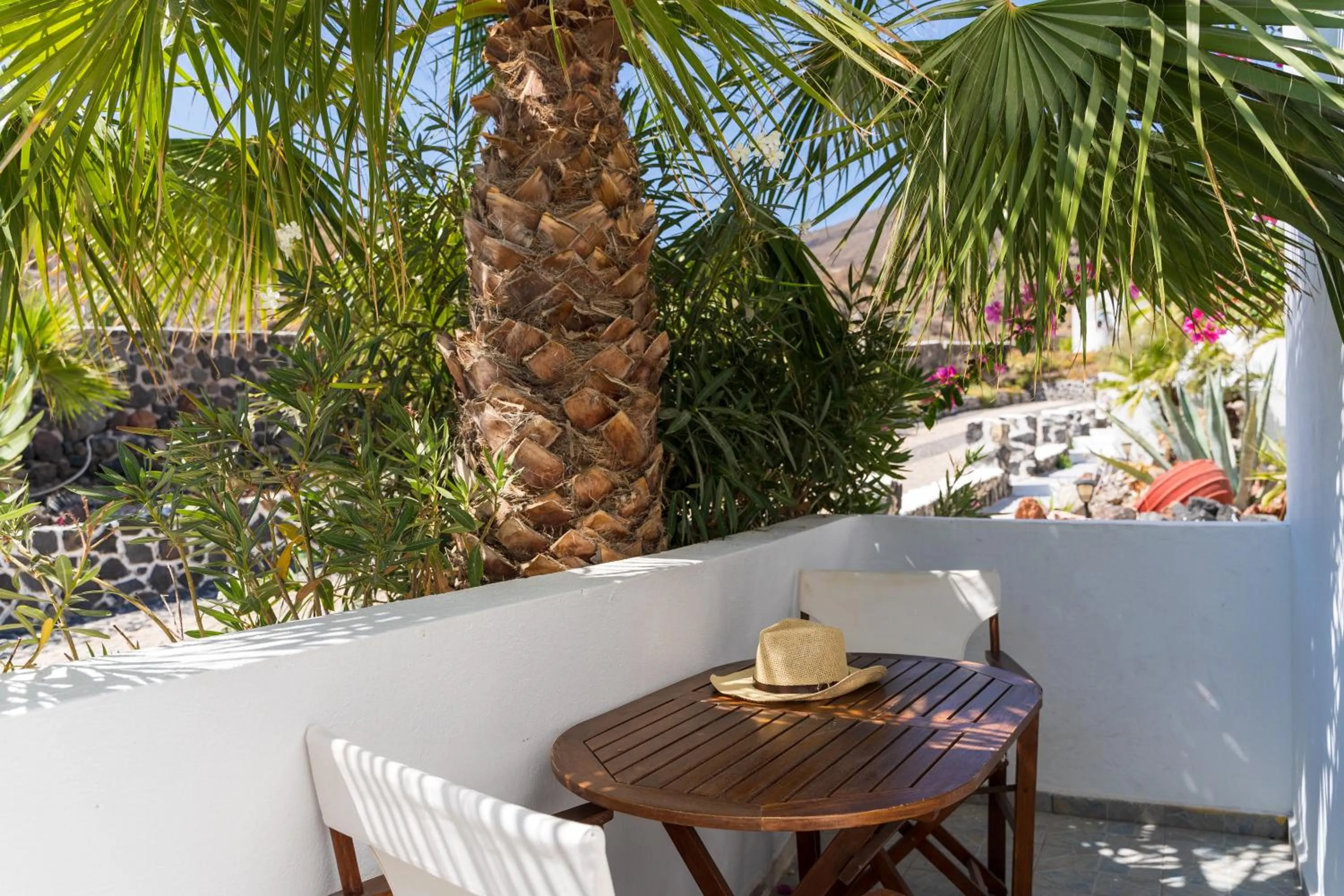 Garden in Soulis Hotel