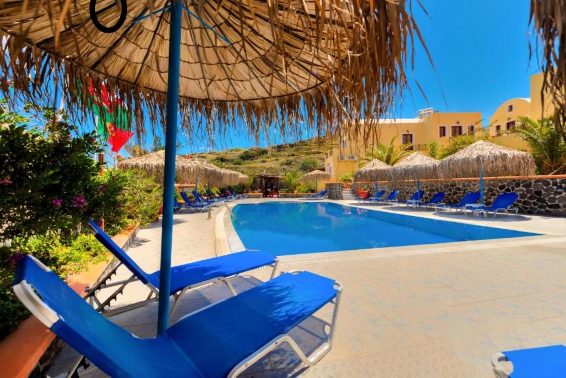 Swimming pool in Soulis Hotel