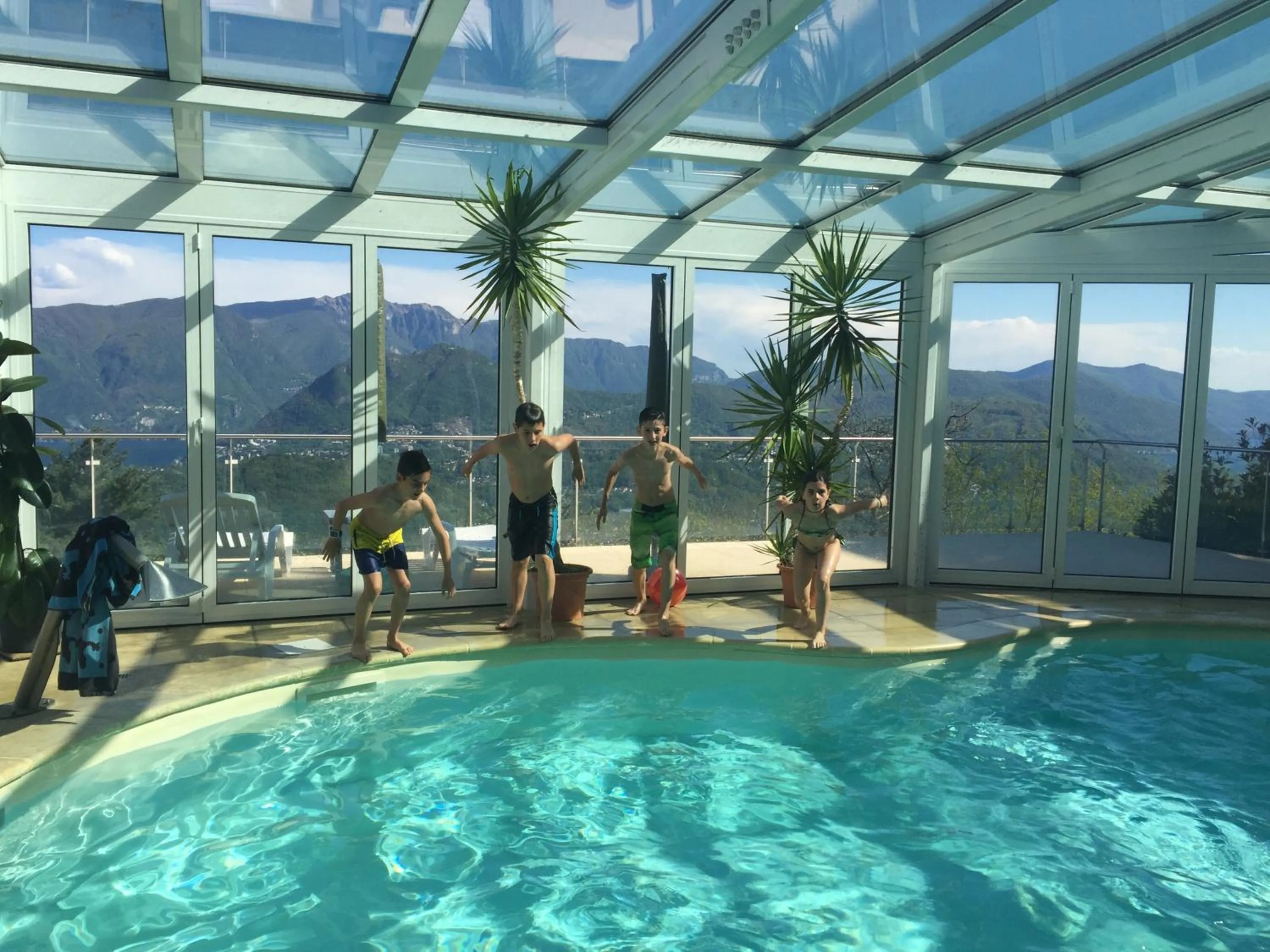 Swimming pool in Al Ponte