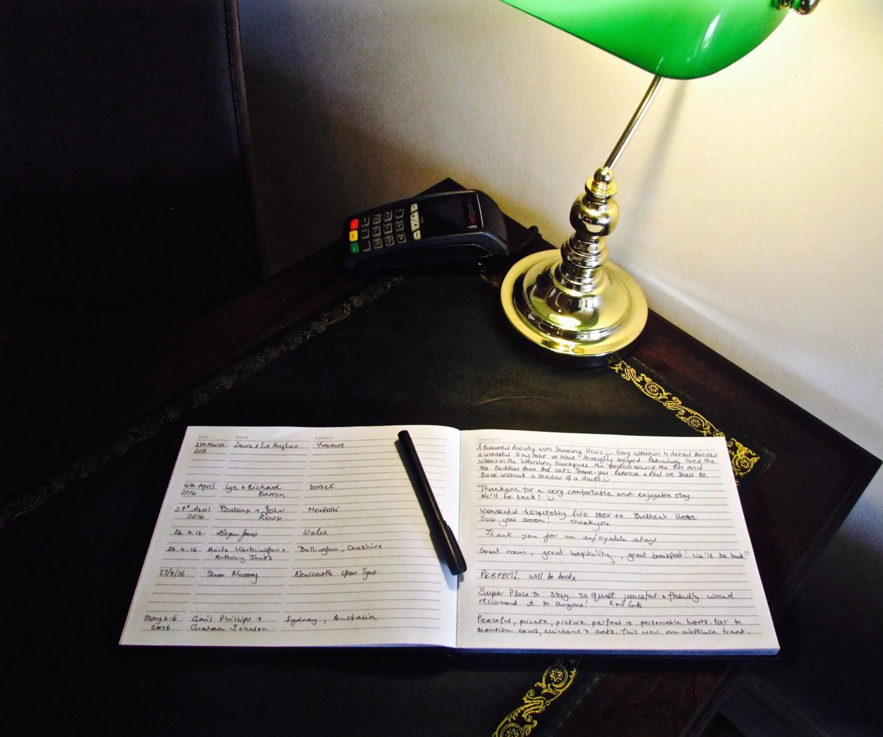 Lobby or reception in The Moorhead Bed & Breakfast