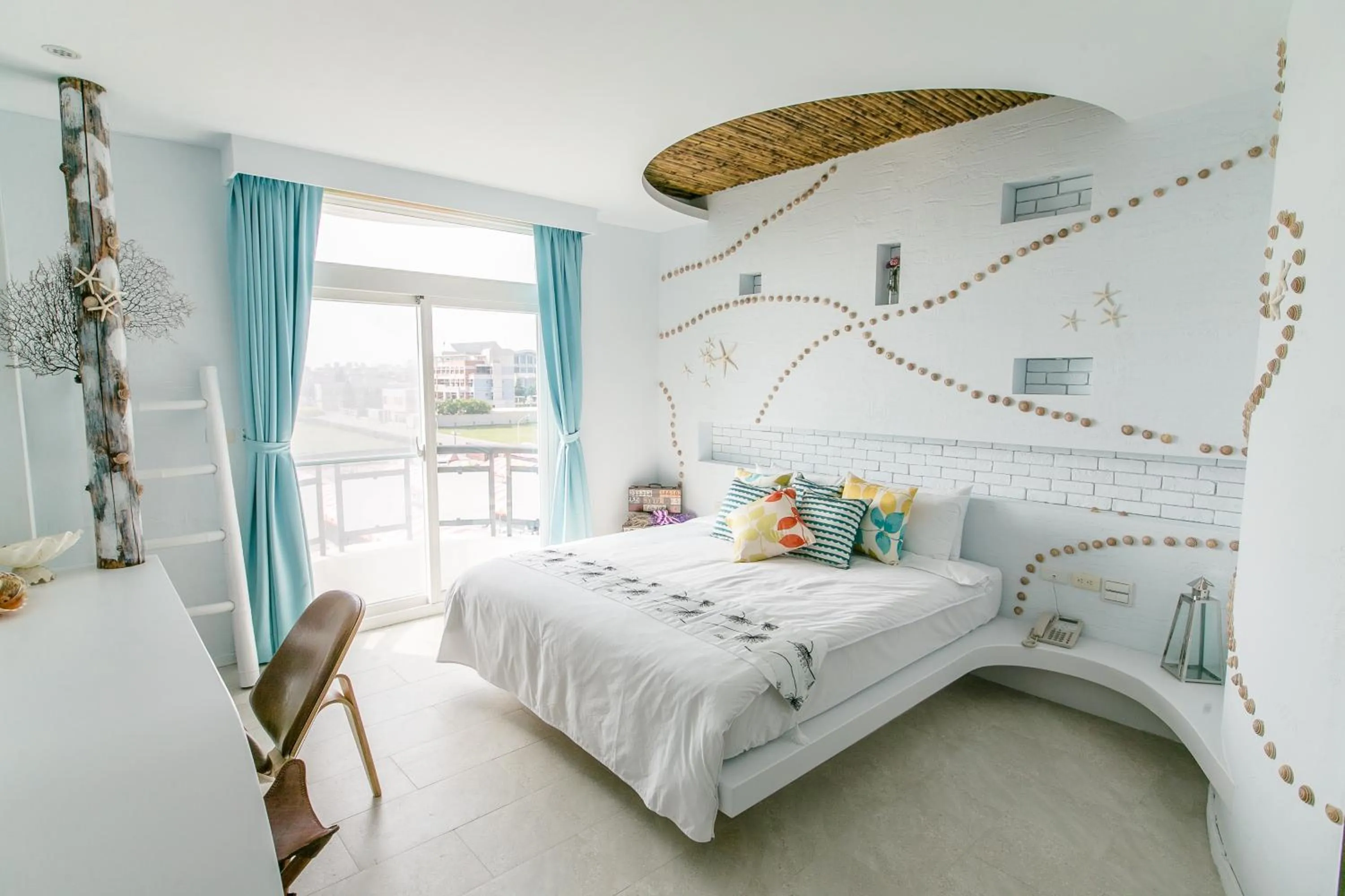 Bed in Jin Pin Hotel