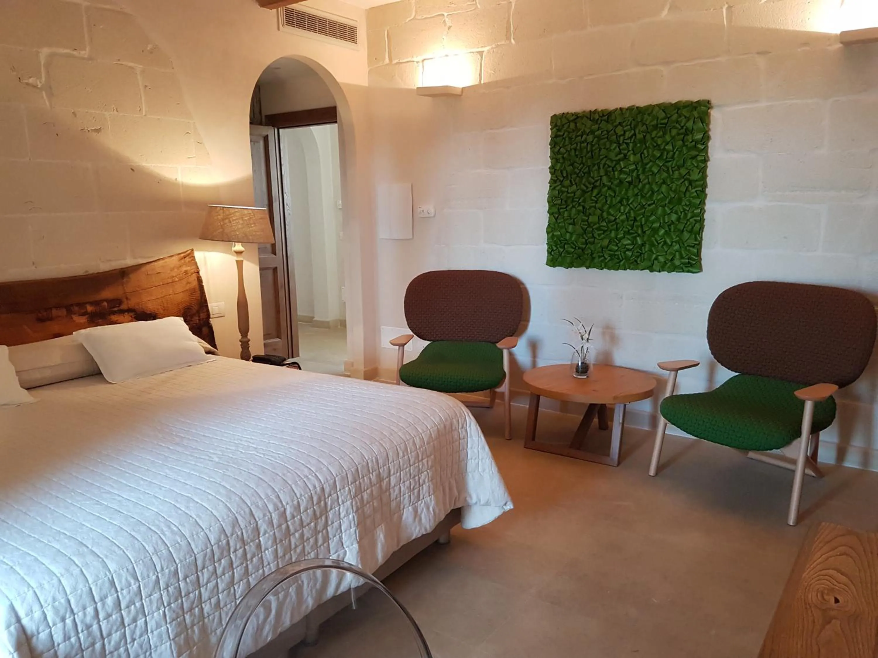 Bedroom, Bed in Le Scuderie - Castello Monaci