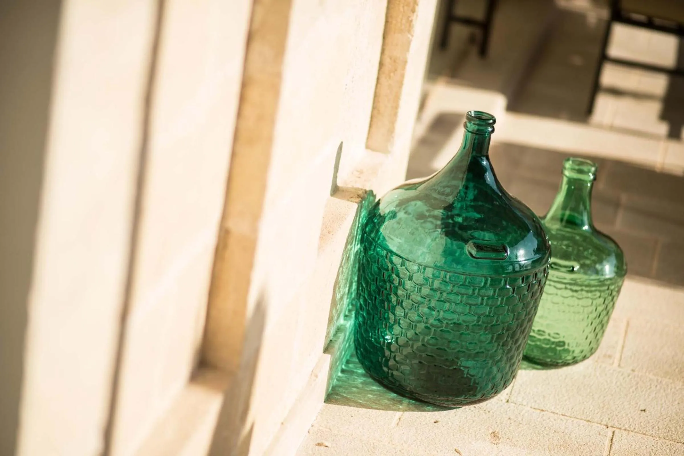 Decorative detail in Le Scuderie - Castello Monaci