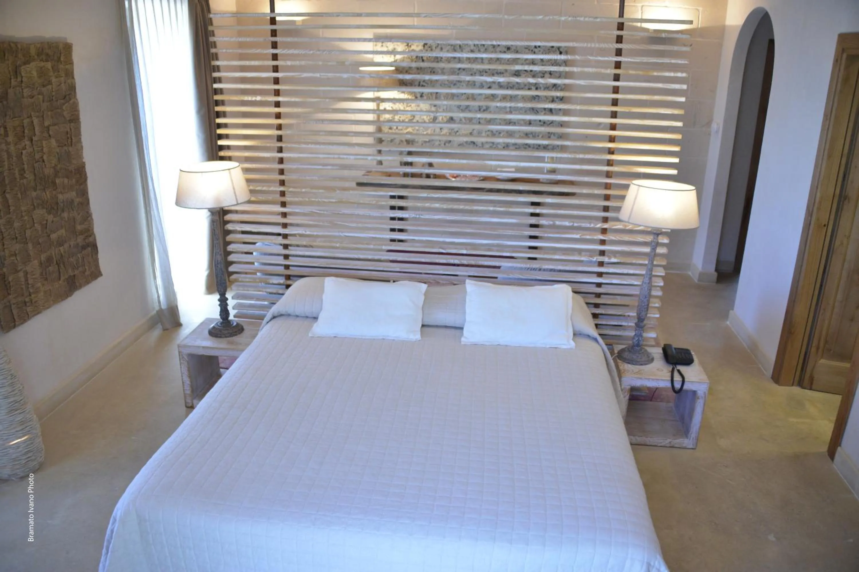 Bedroom, Bed in Le Scuderie - Castello Monaci