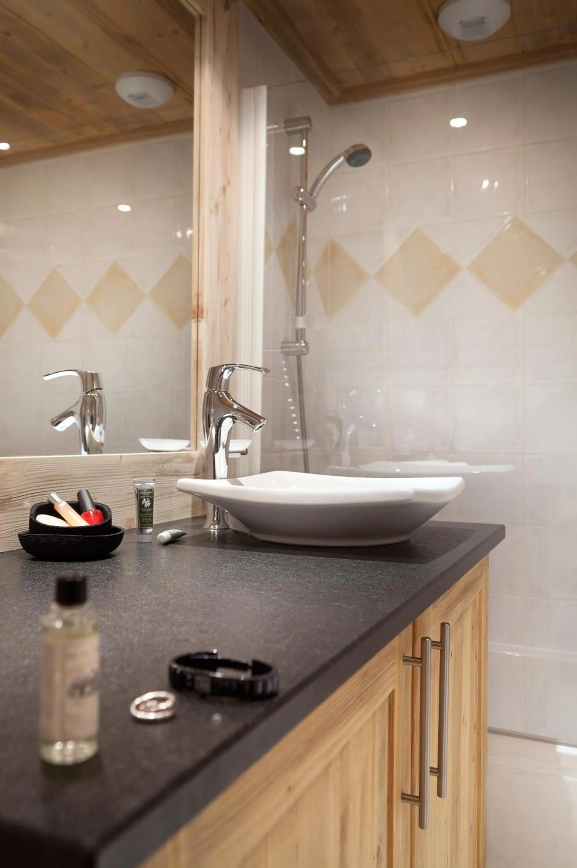 Bathroom in Résidence Les Alpages De Champagny