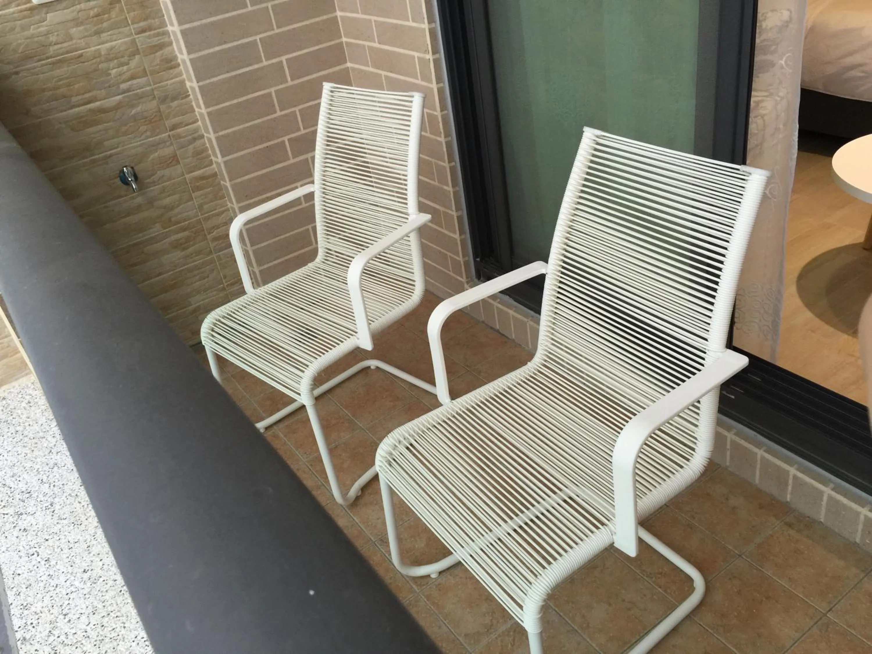 Balcony/Terrace in Slowly inn