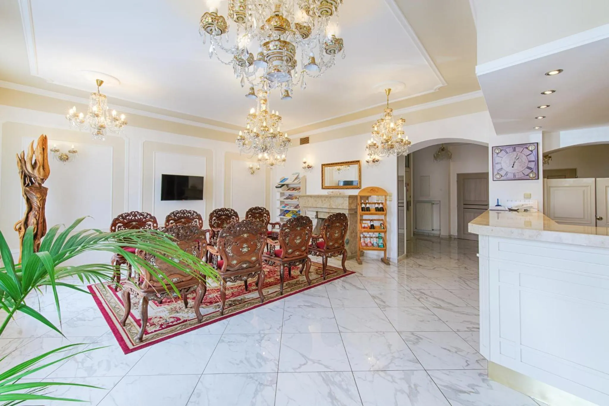 Lobby or reception in LD Morava