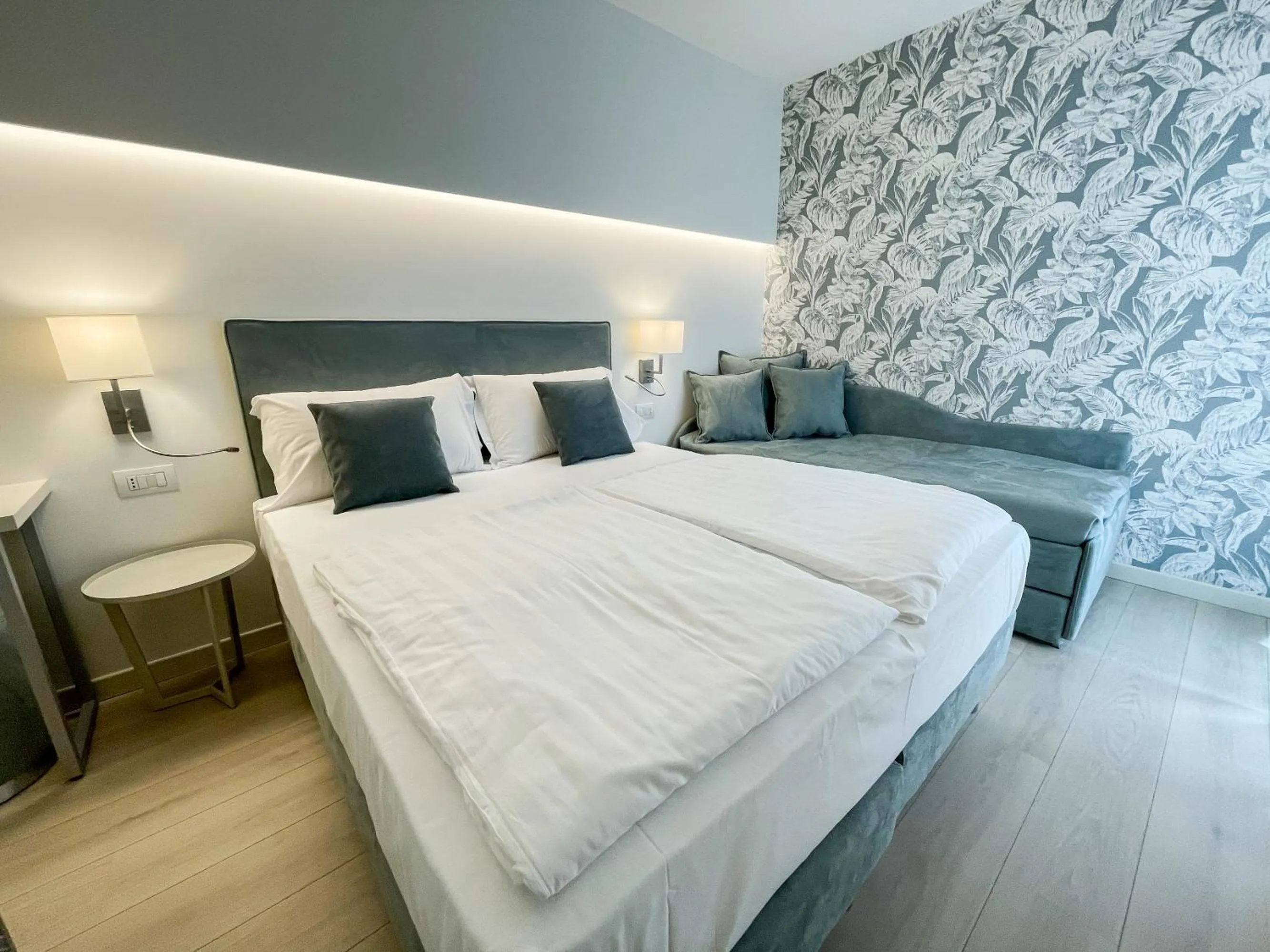 Bed in Hotel Stella Alpina