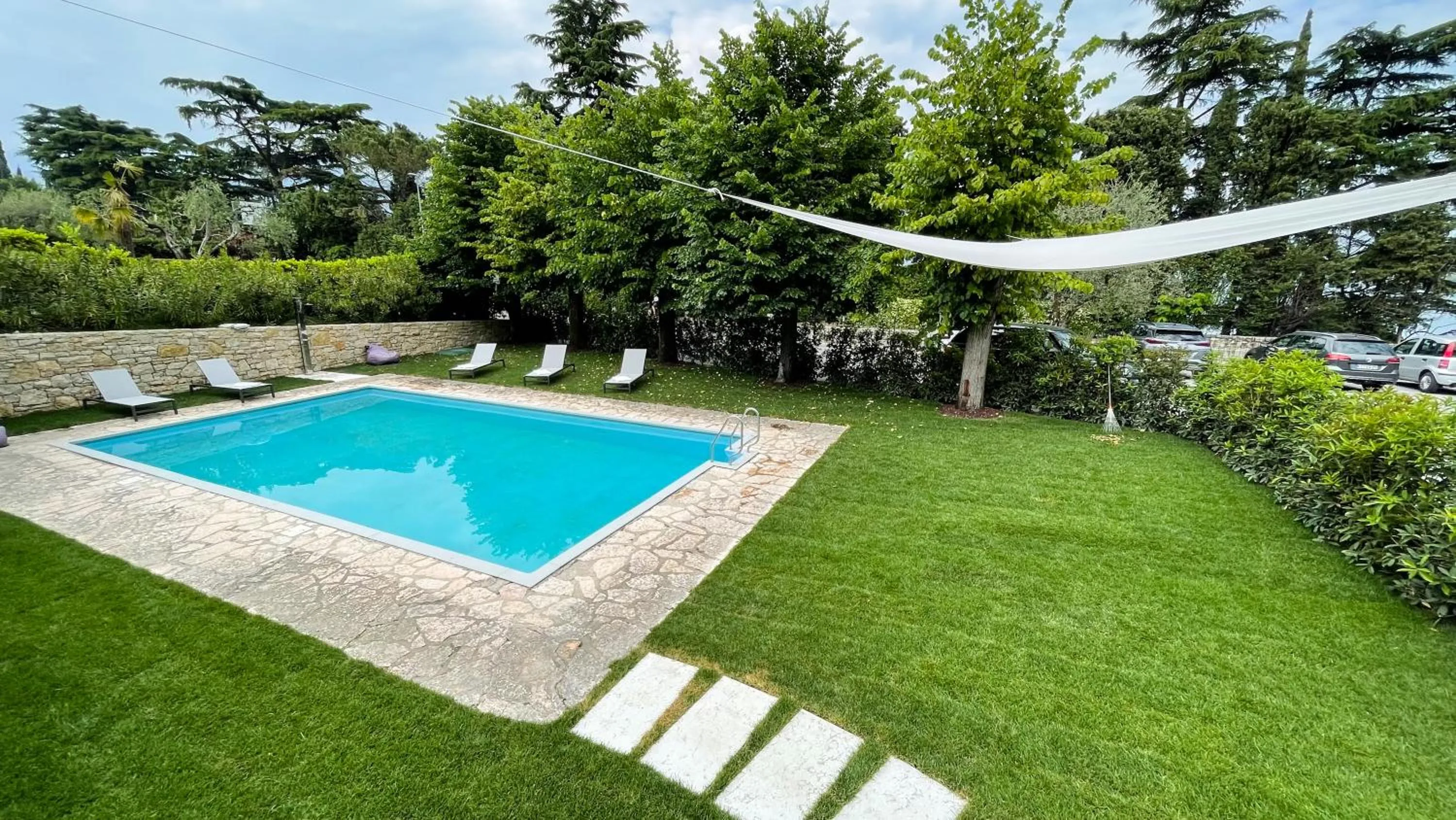 Swimming pool in Hotel Stella Alpina