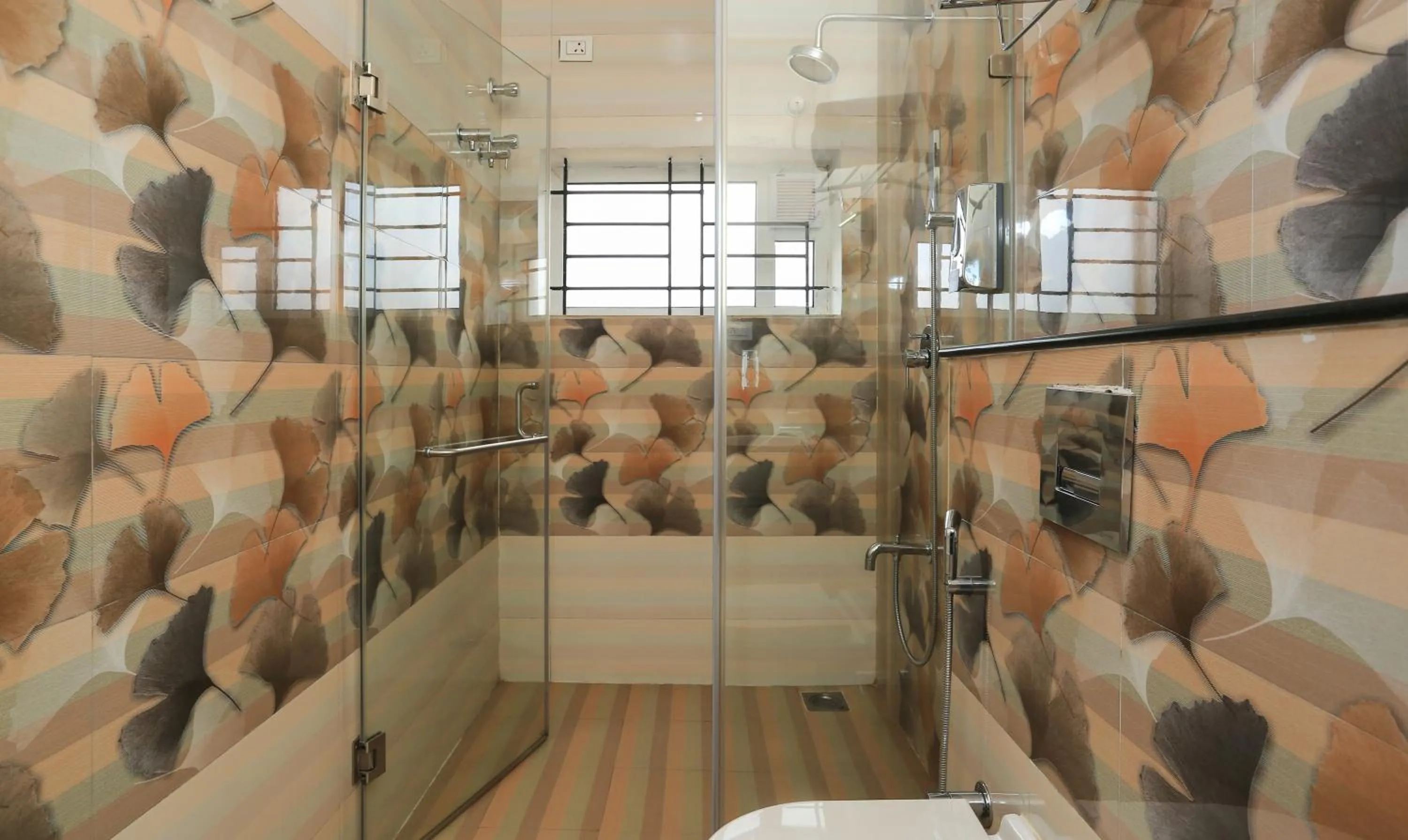 Shower in Treebo Light House, 900 Mtrs From Botanical Garden