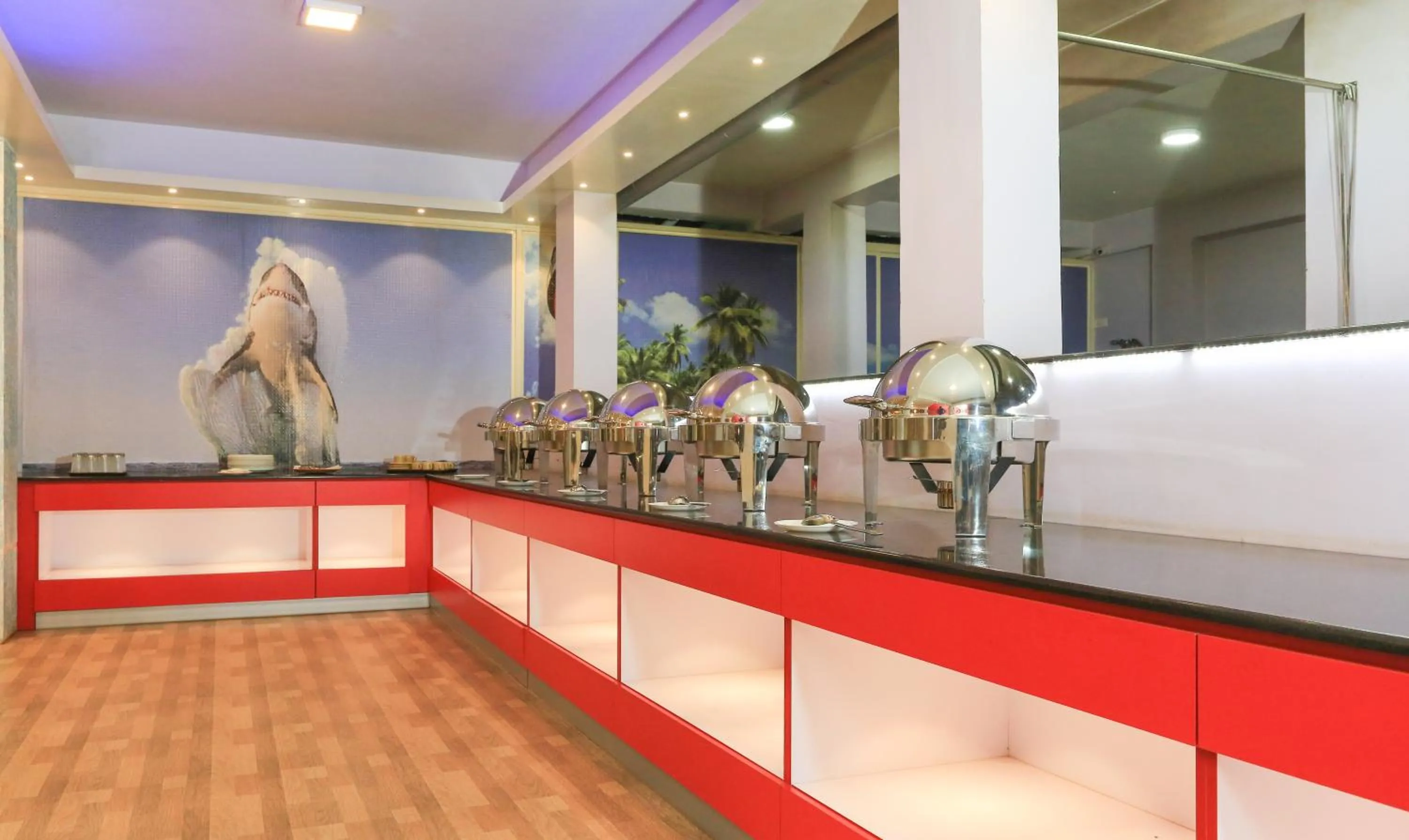 Buffet breakfast in Treebo Light House, 900 Mtrs From Botanical Garden