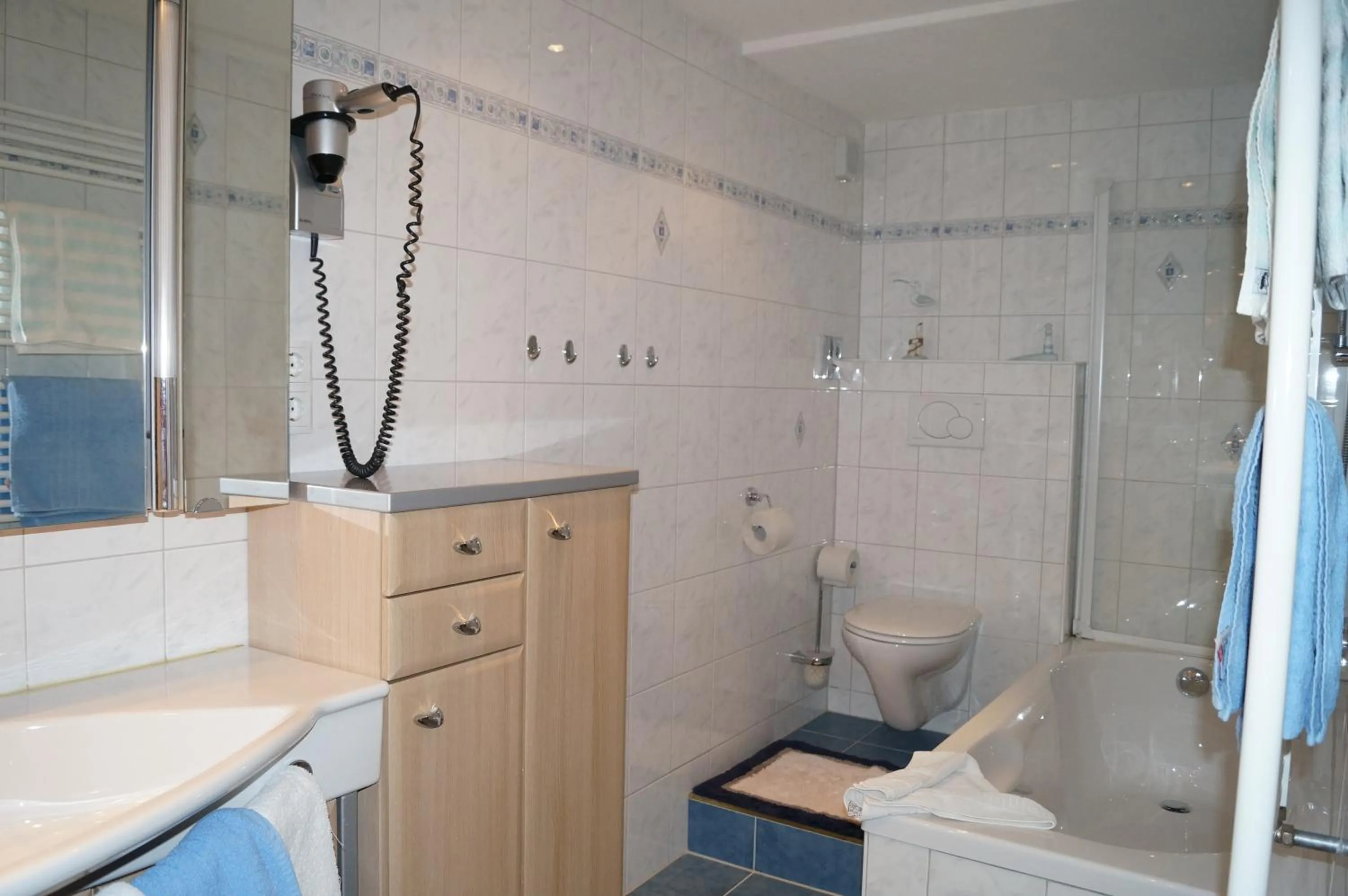 Bathroom in Ferienhotel Barmsee