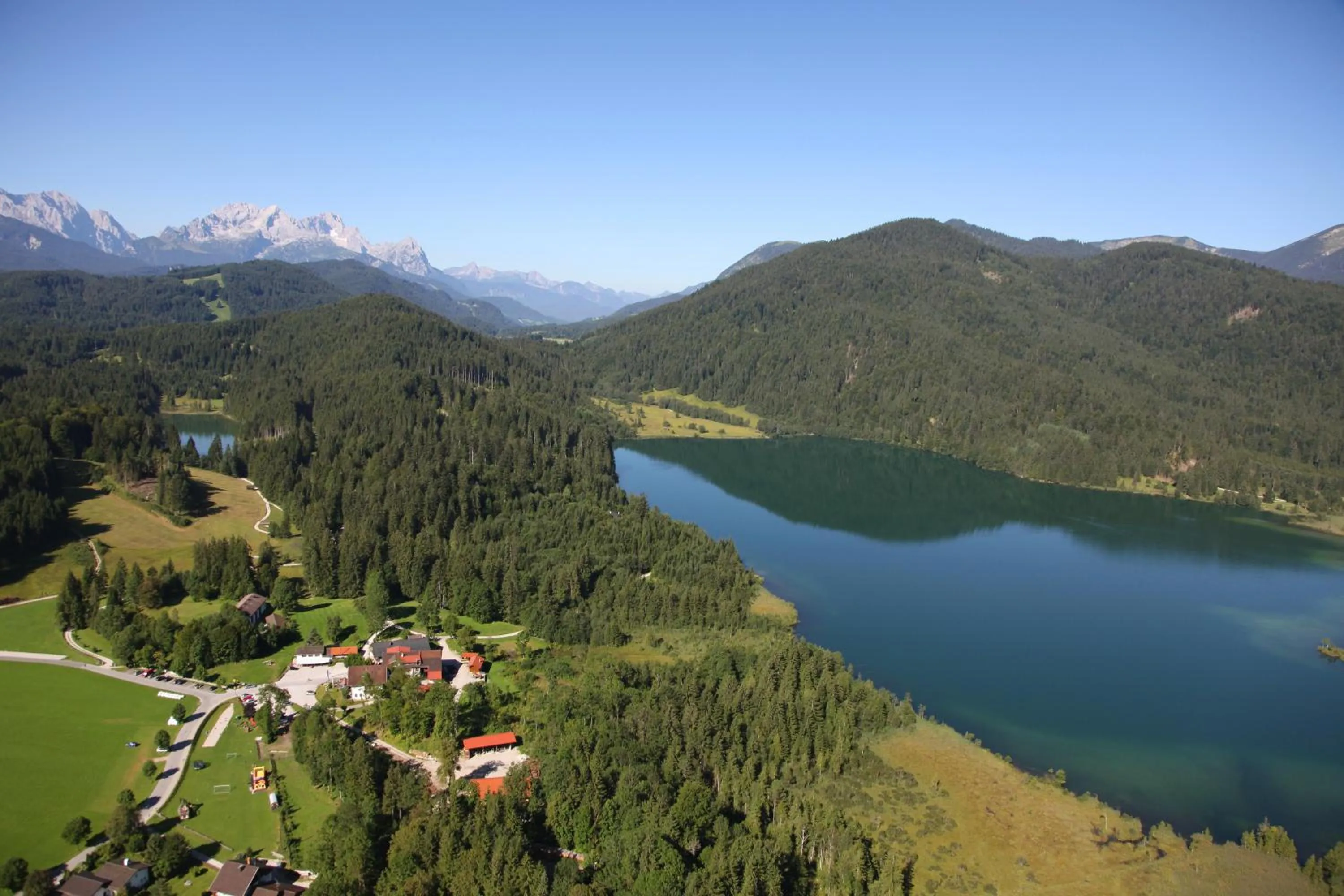 Landmark view in Ferienhotel Barmsee