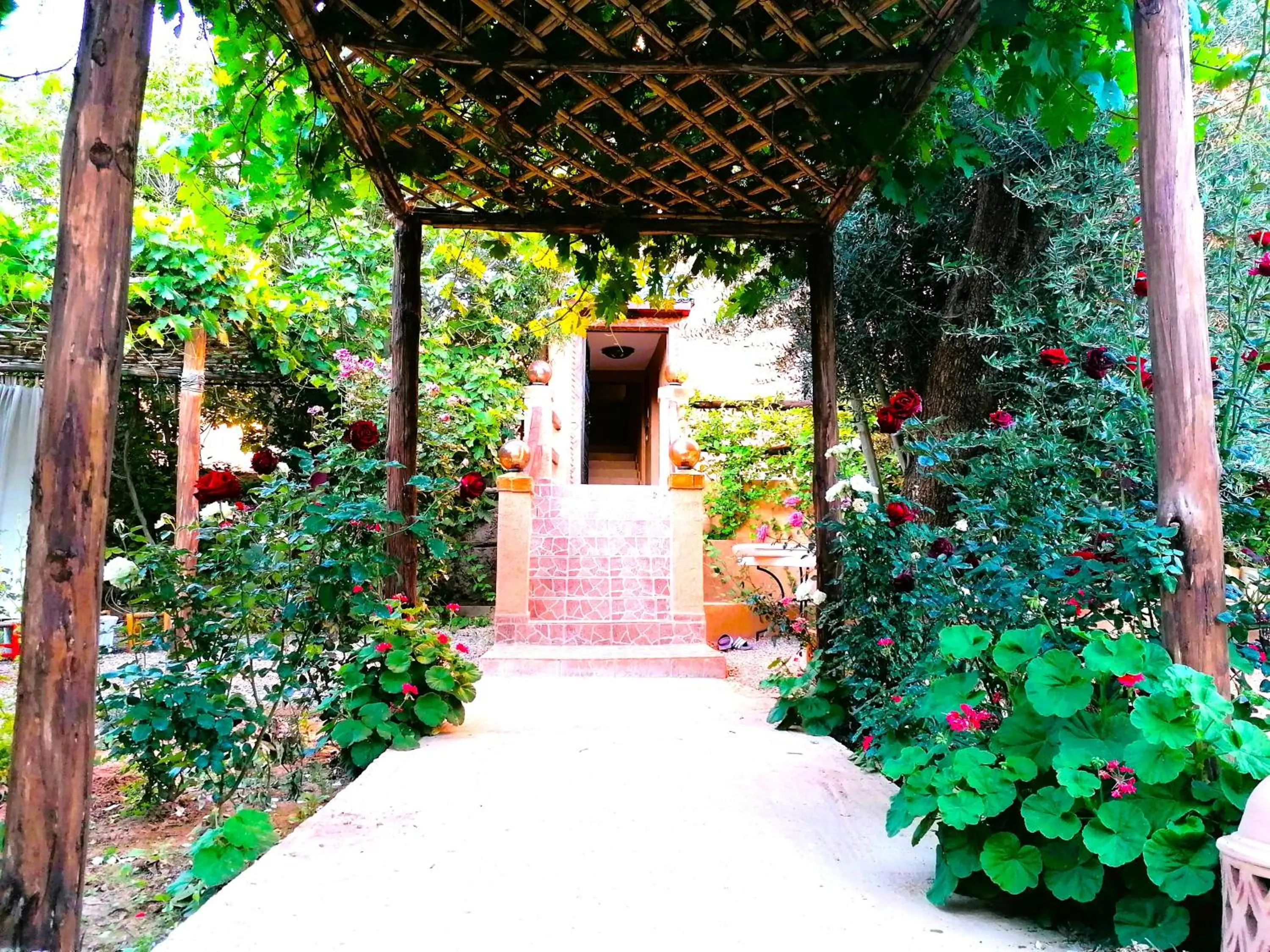 Facade/entrance in Riad Tazawa