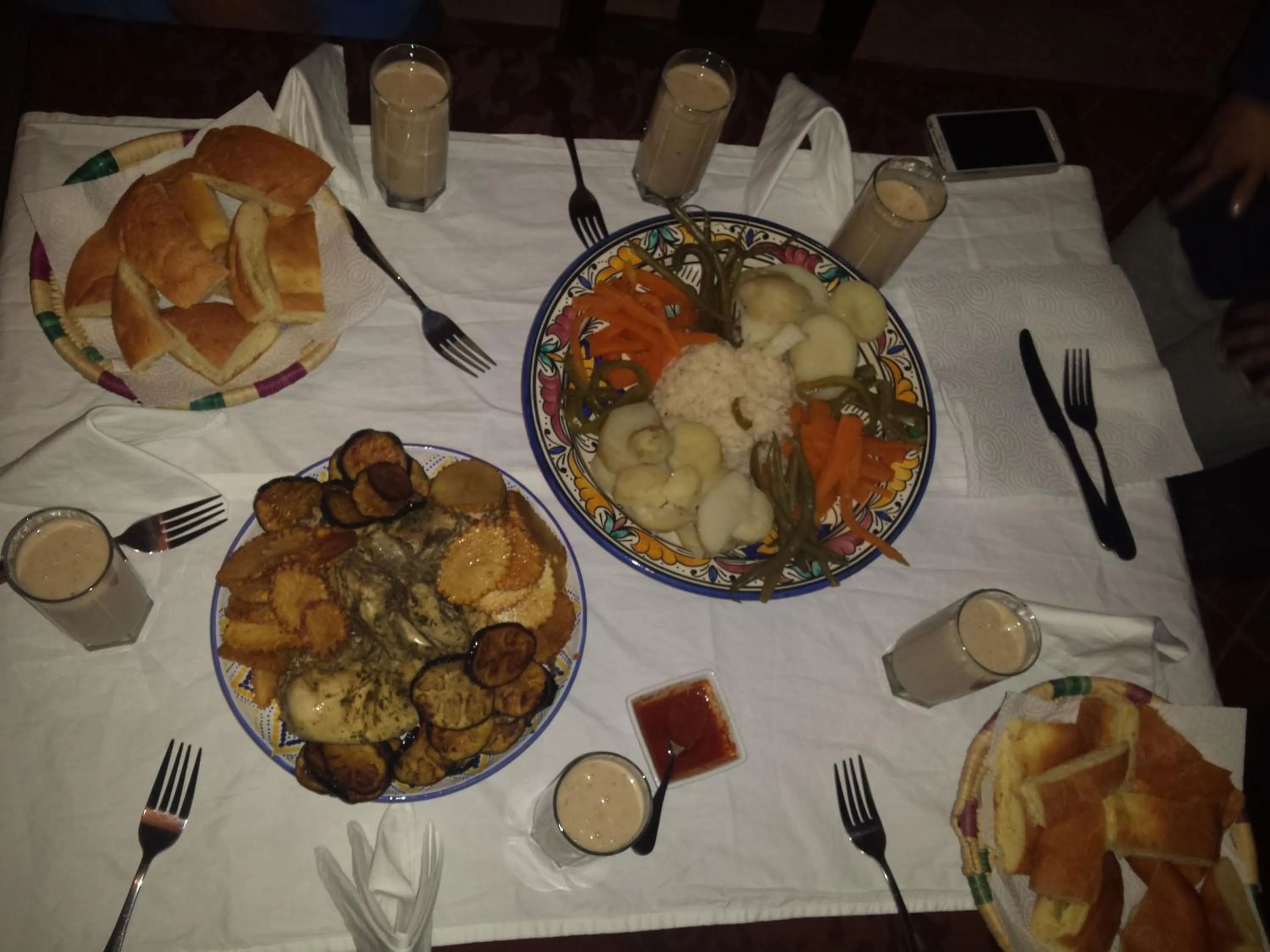 Meals in Riad Tazawa