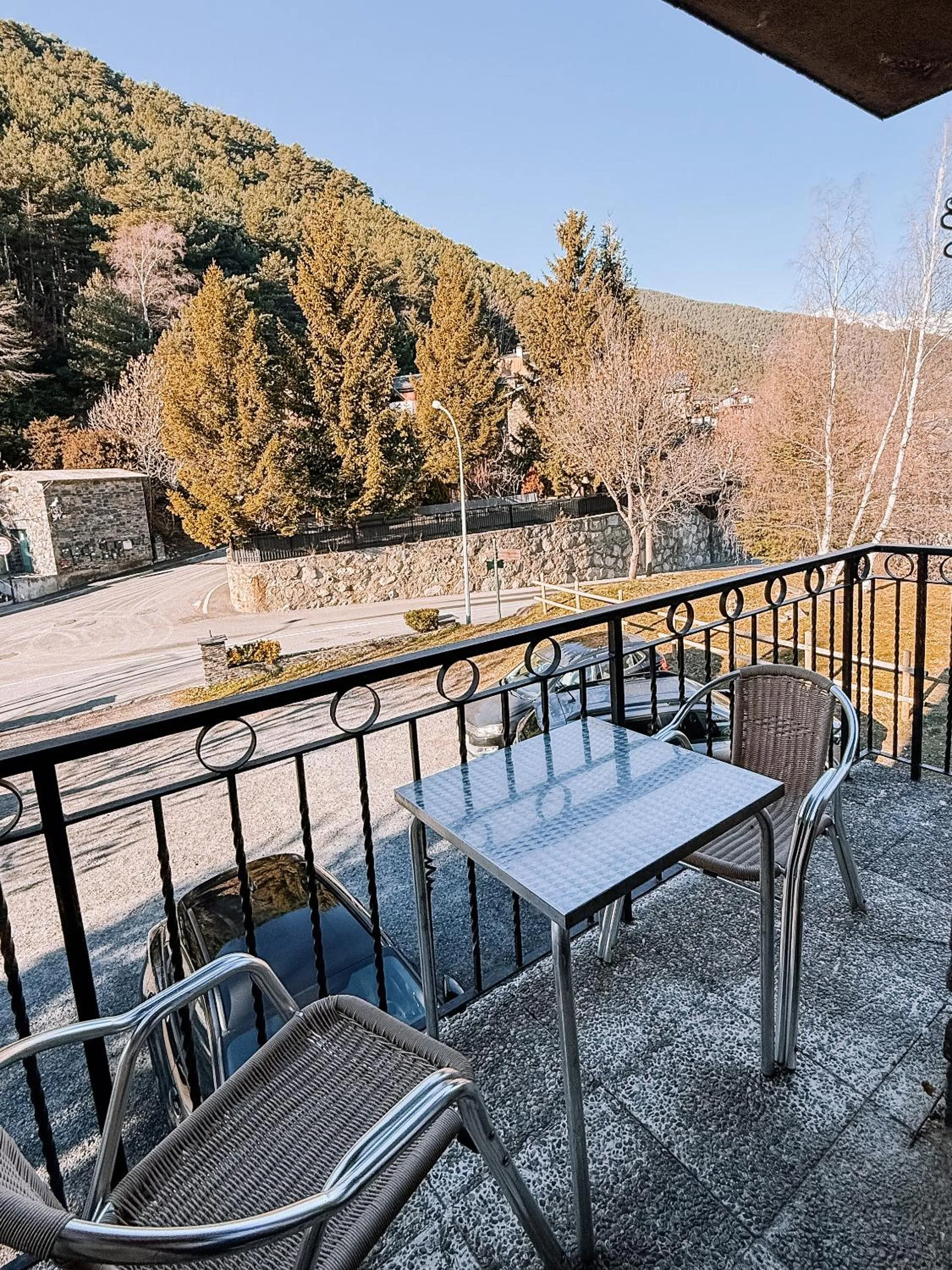 Patio in Hotel La Burna Panoràmic