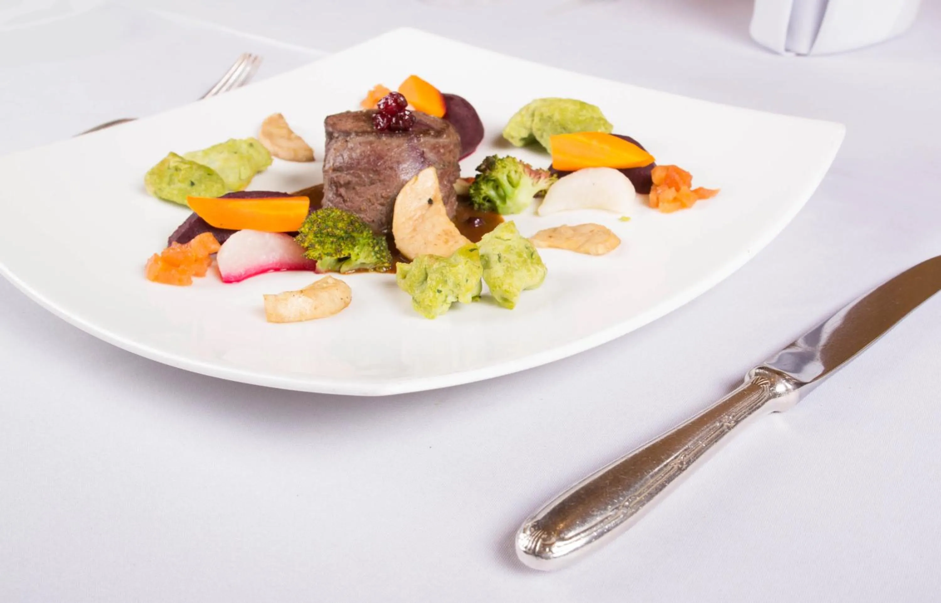 Food and drinks in Hotel Restaurant Vinothek LAMM