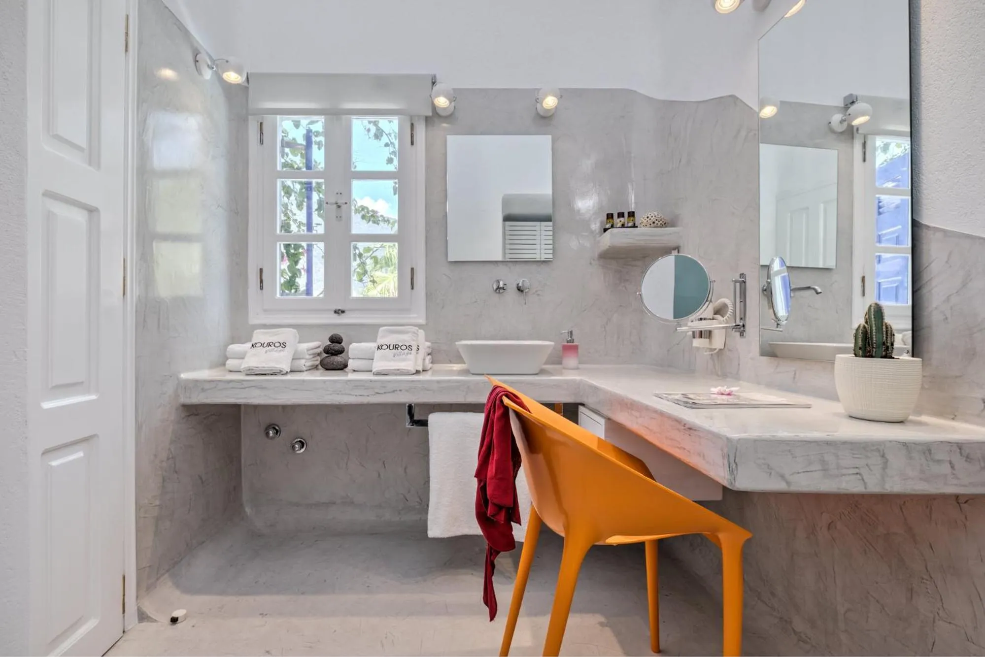 Bathroom in Kouros Village Hotel - Adults Only