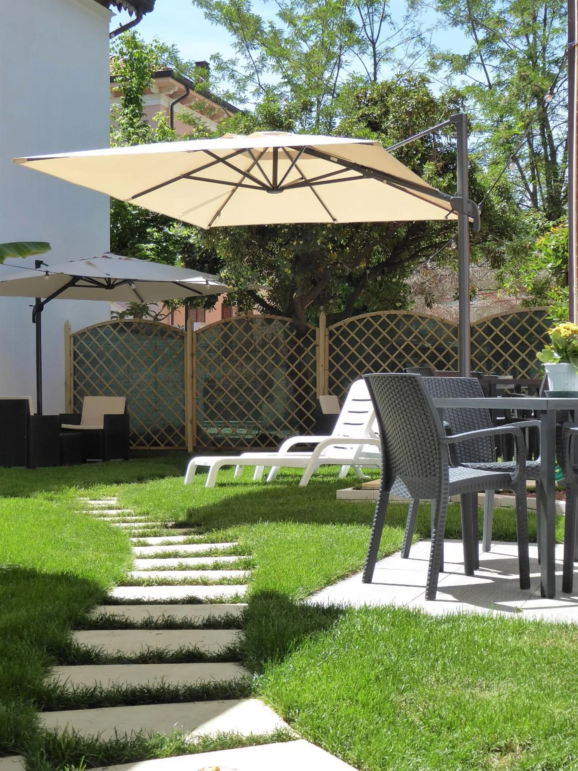 Garden in Albergo Vittoria