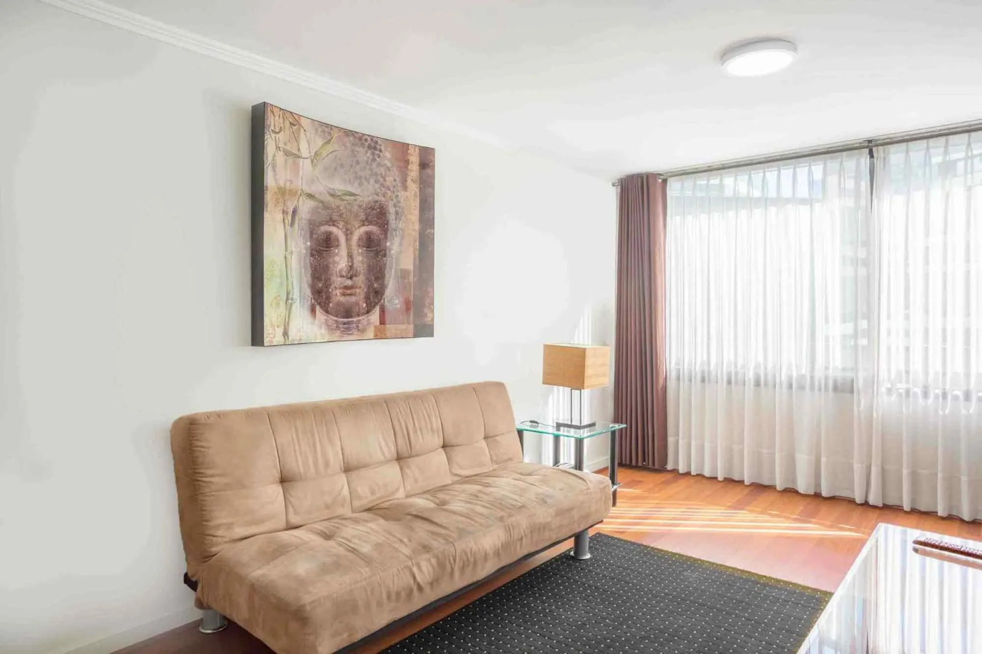 Seating area in Santa Magdalena Apartments
