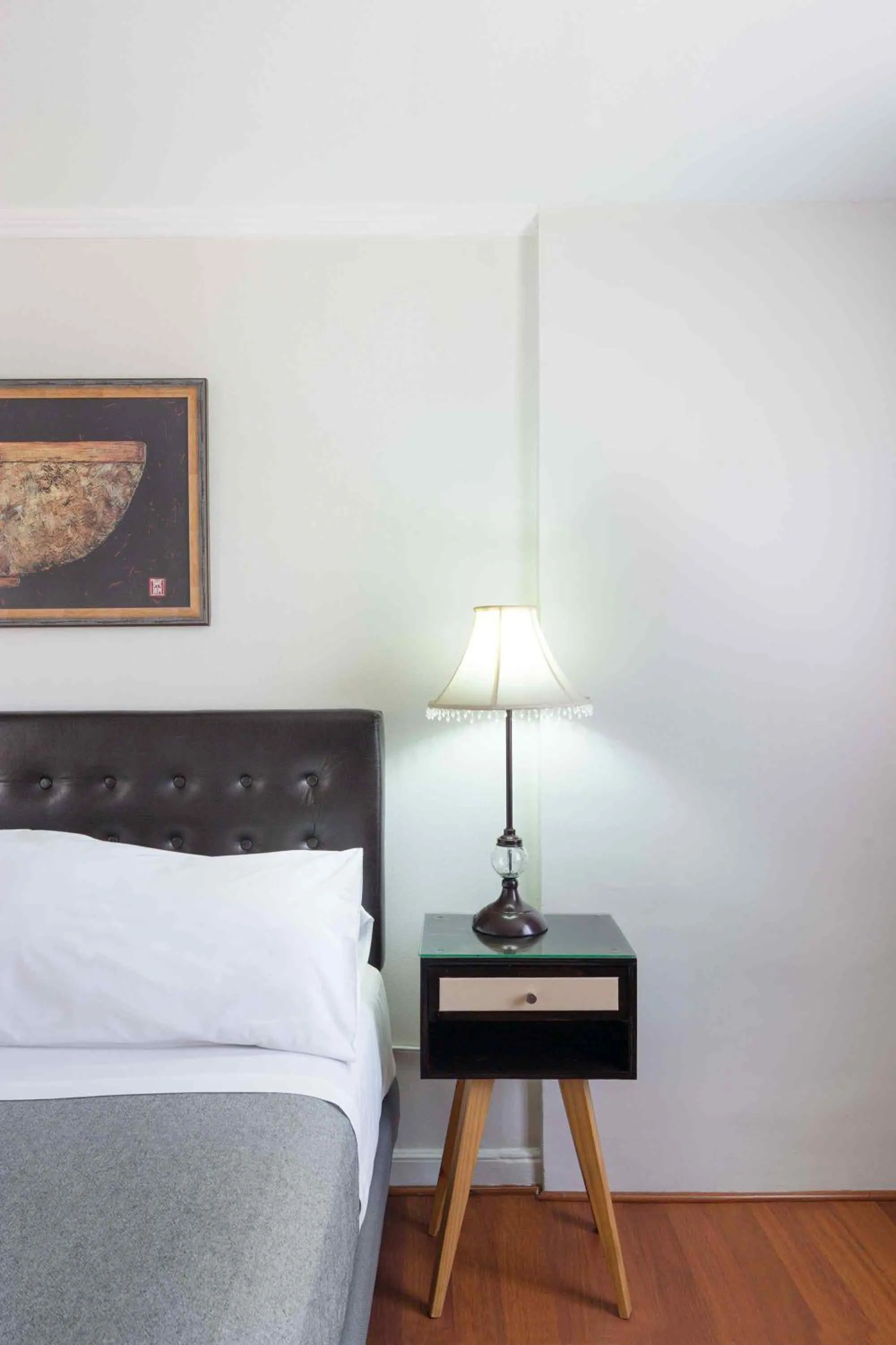 Bed in Santa Magdalena Apartments