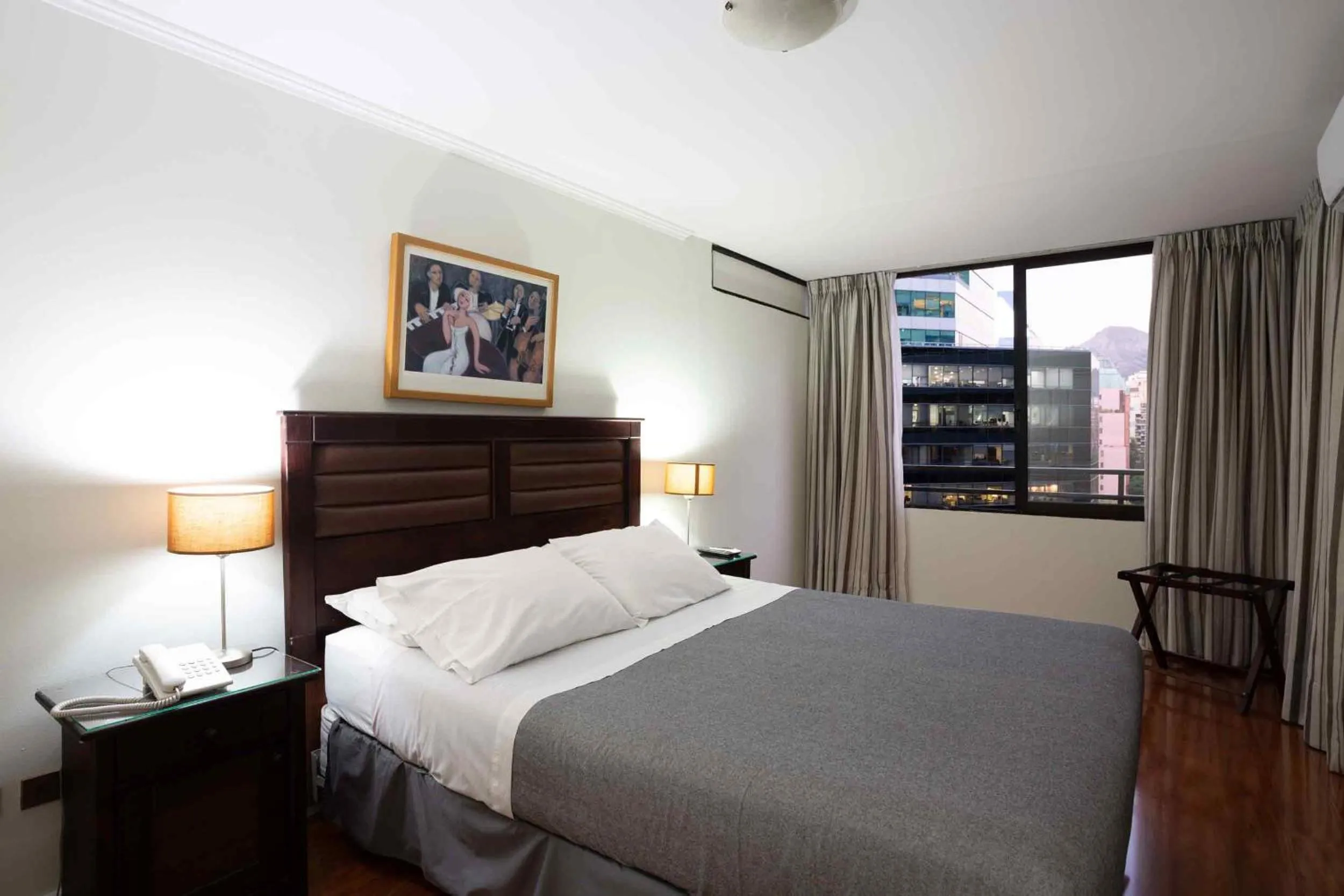 Bed in Santa Magdalena Apartments