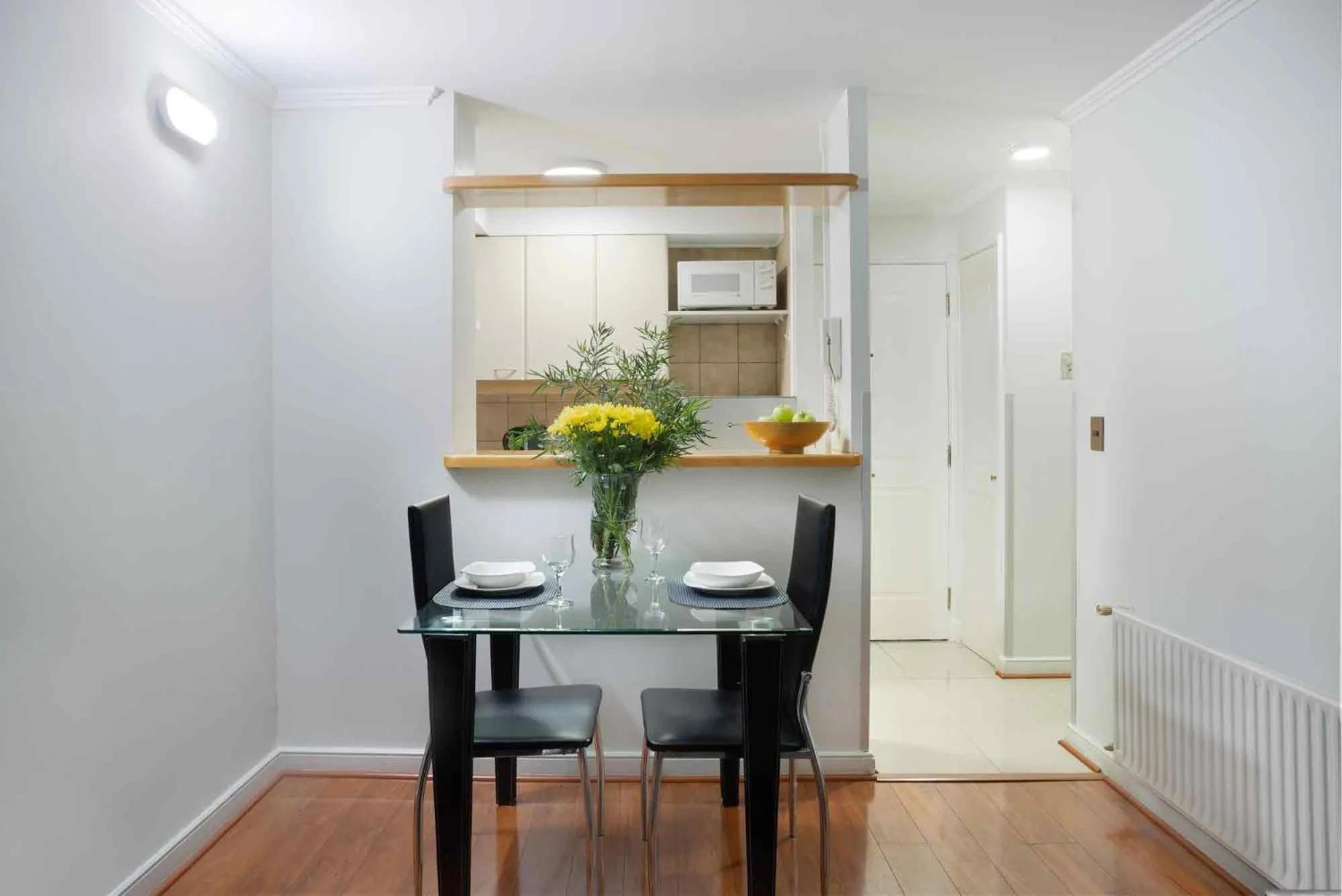 Kitchen or kitchenette in Santa Magdalena Apartments