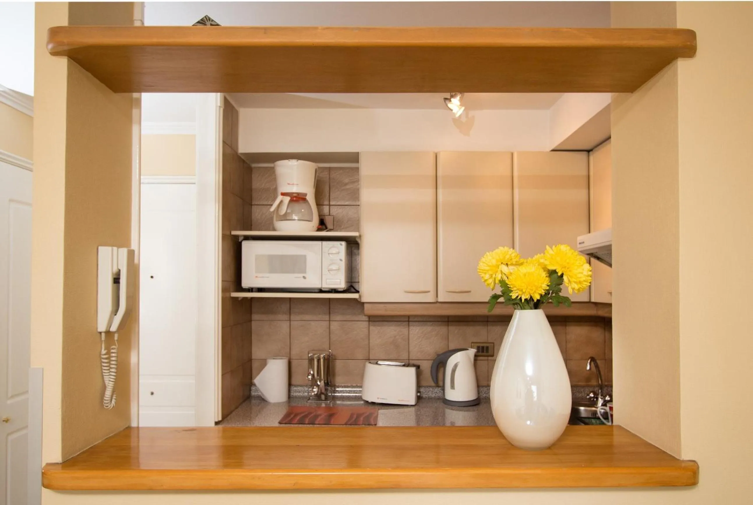 Kitchen or kitchenette in Santa Magdalena Apartments