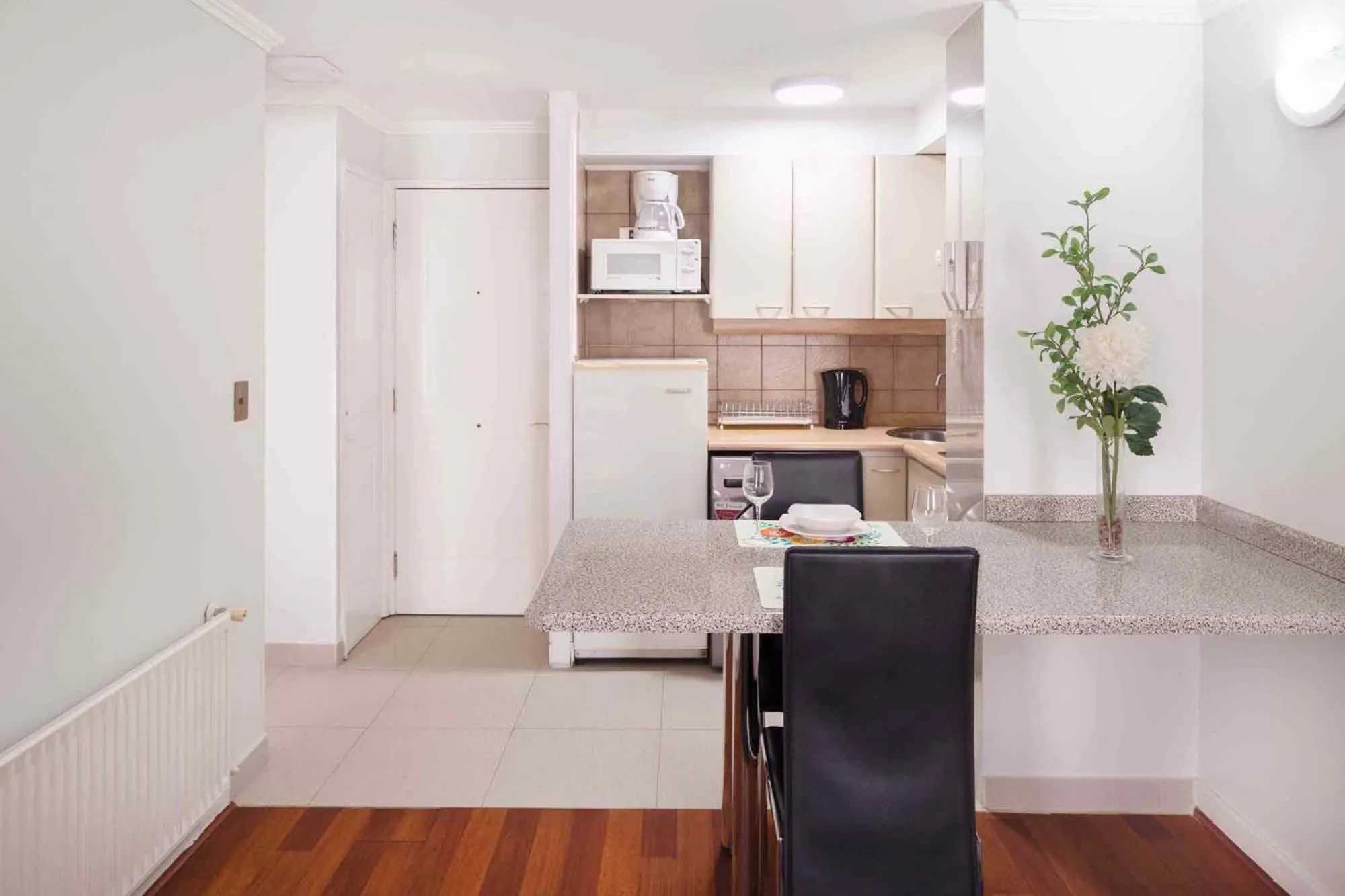 Kitchen or kitchenette in Santa Magdalena Apartments