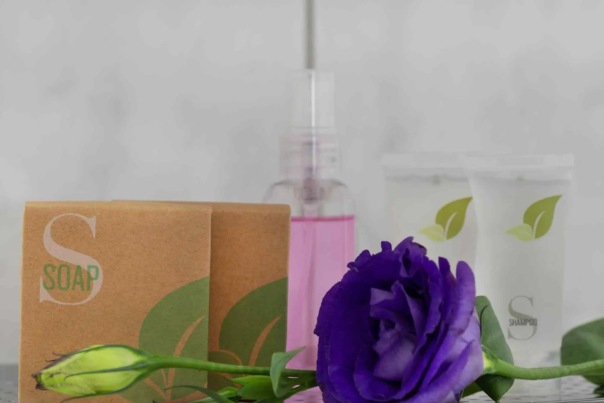 Decorative detail in Santa Magdalena Apartments