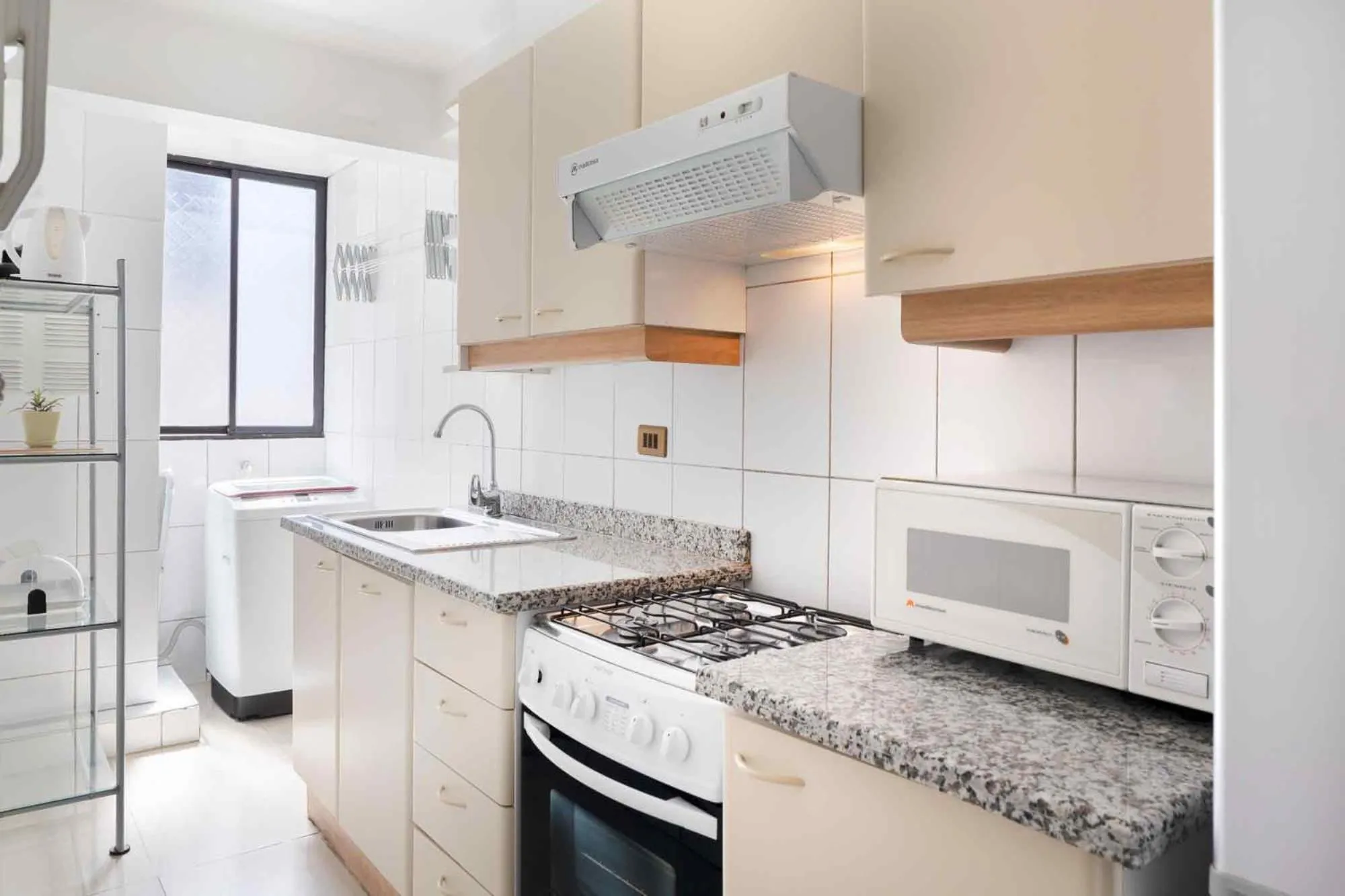 Kitchen or kitchenette in Santa Magdalena Apartments
