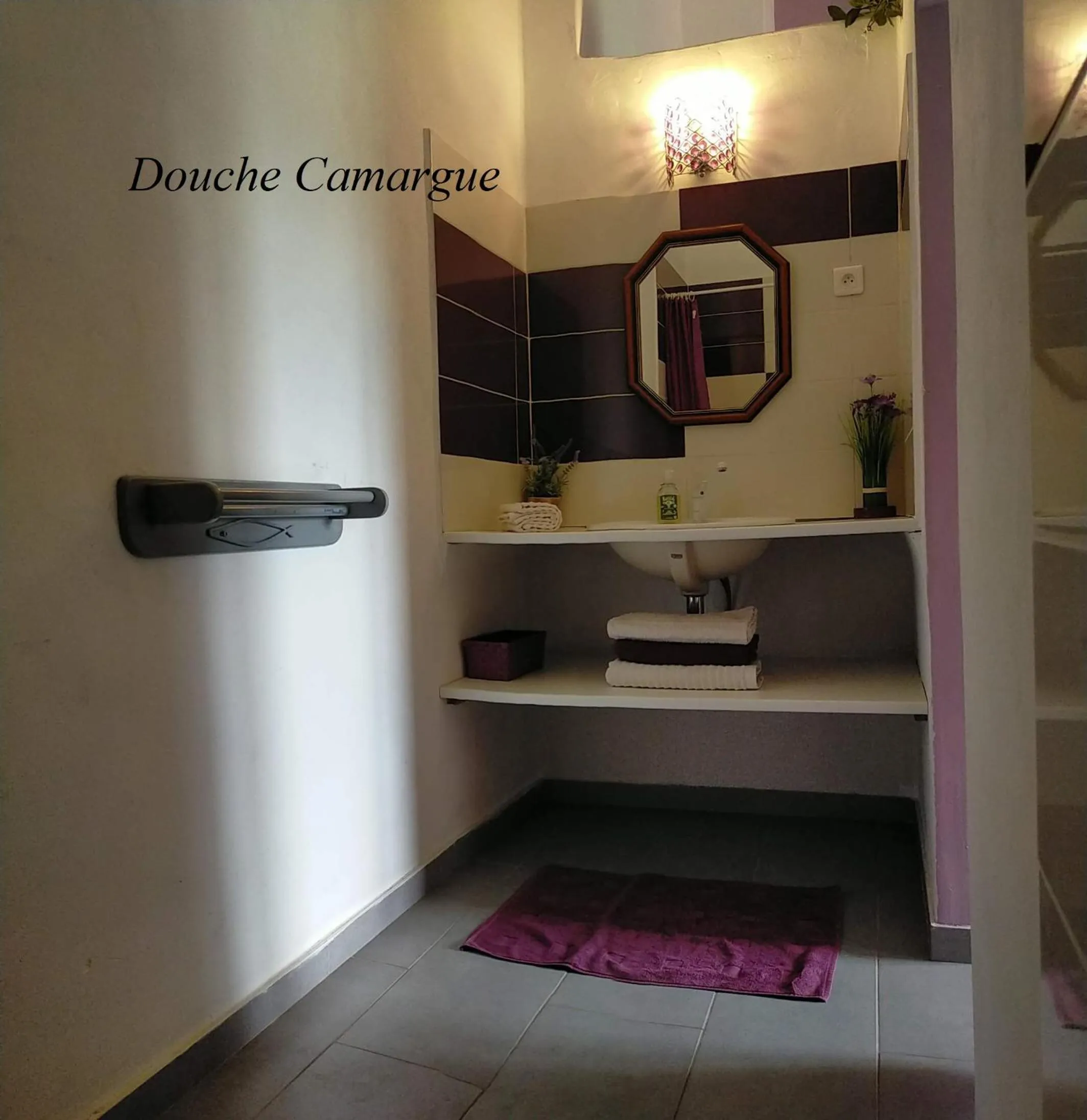 Shower in La Sarriette - Chambres d'hôtes et gîte d'étape à Eygalières